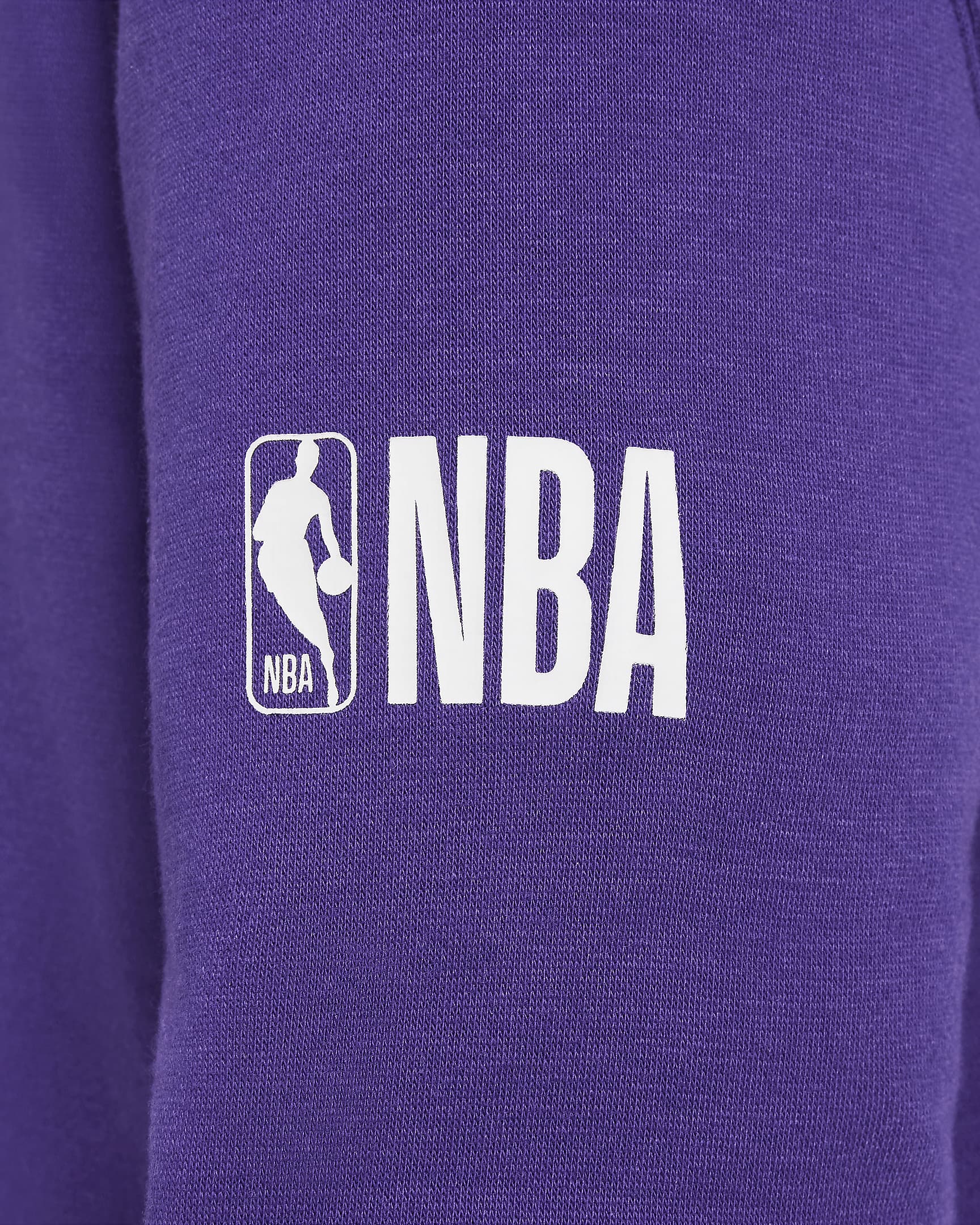 Felpa con cappuccio Los Angeles Lakers Club Fleece Essential Nike NBA – Ragazzo - Court Purple