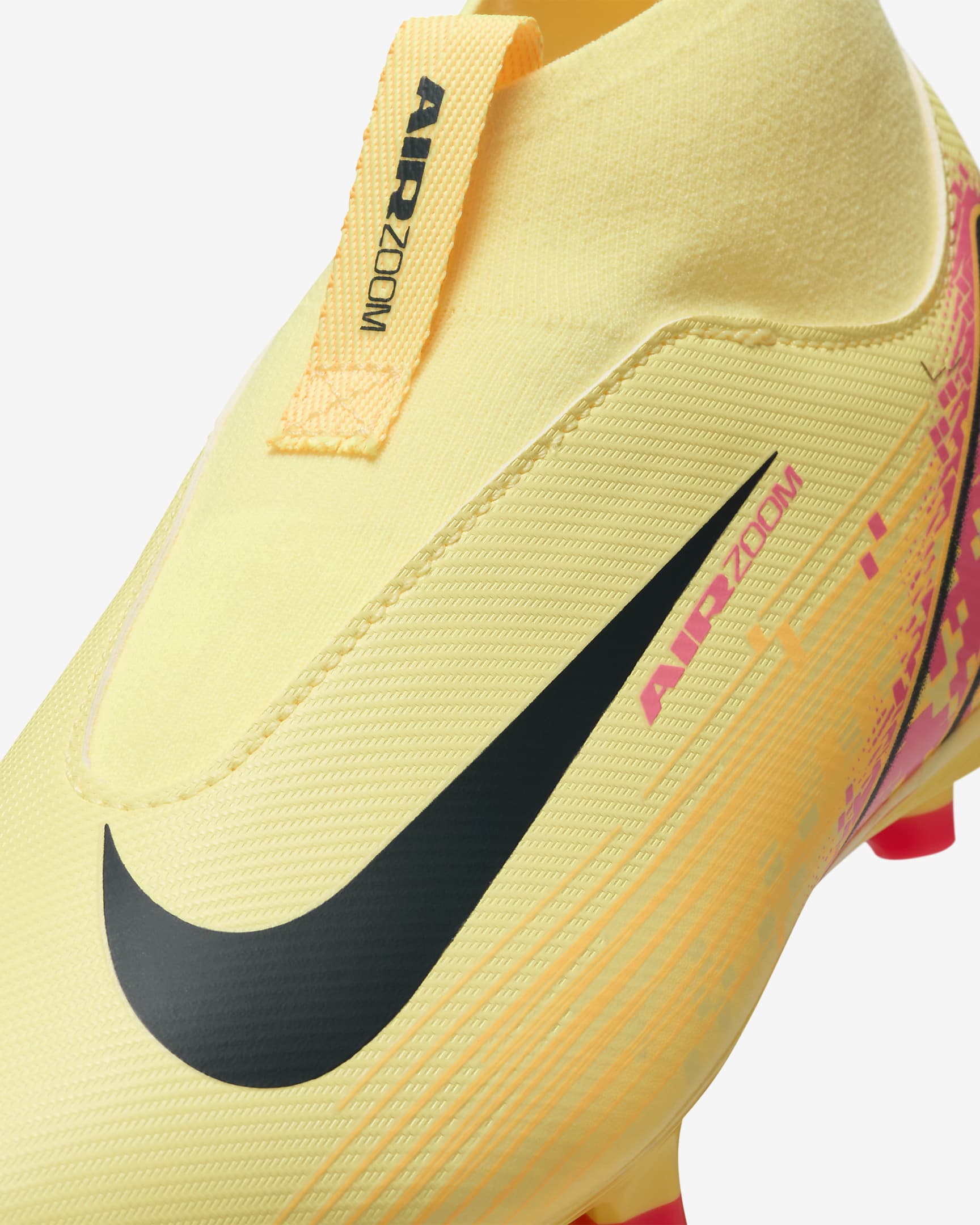 Nike Jr. Mercurial Superfly 10 Academy "Kylian Mbappé" Botas de fútbol de perfil alto MG - Niño/a y niño/a pequeño/a - Light Laser Orange/Armory Navy