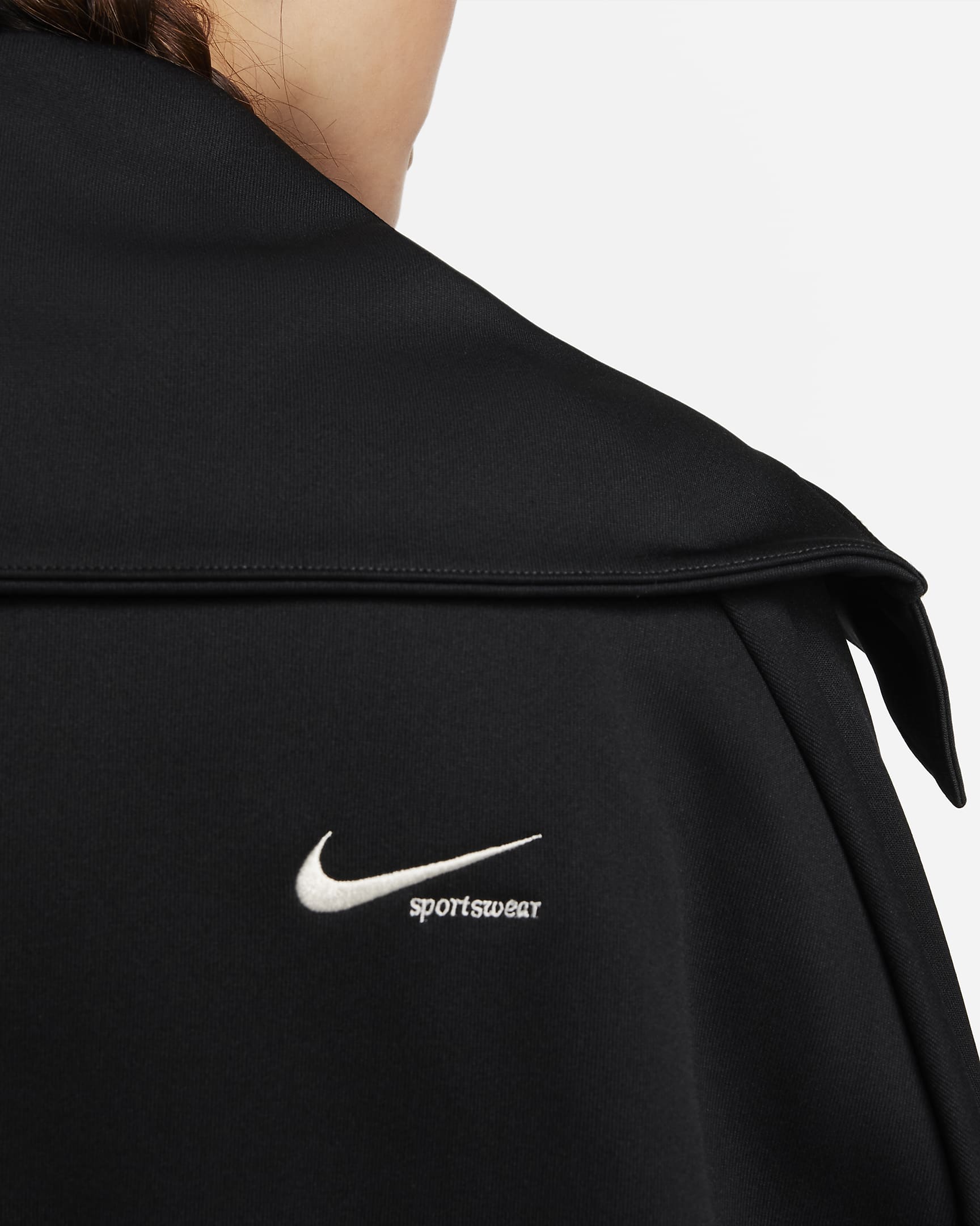 cropped nike tracksuit