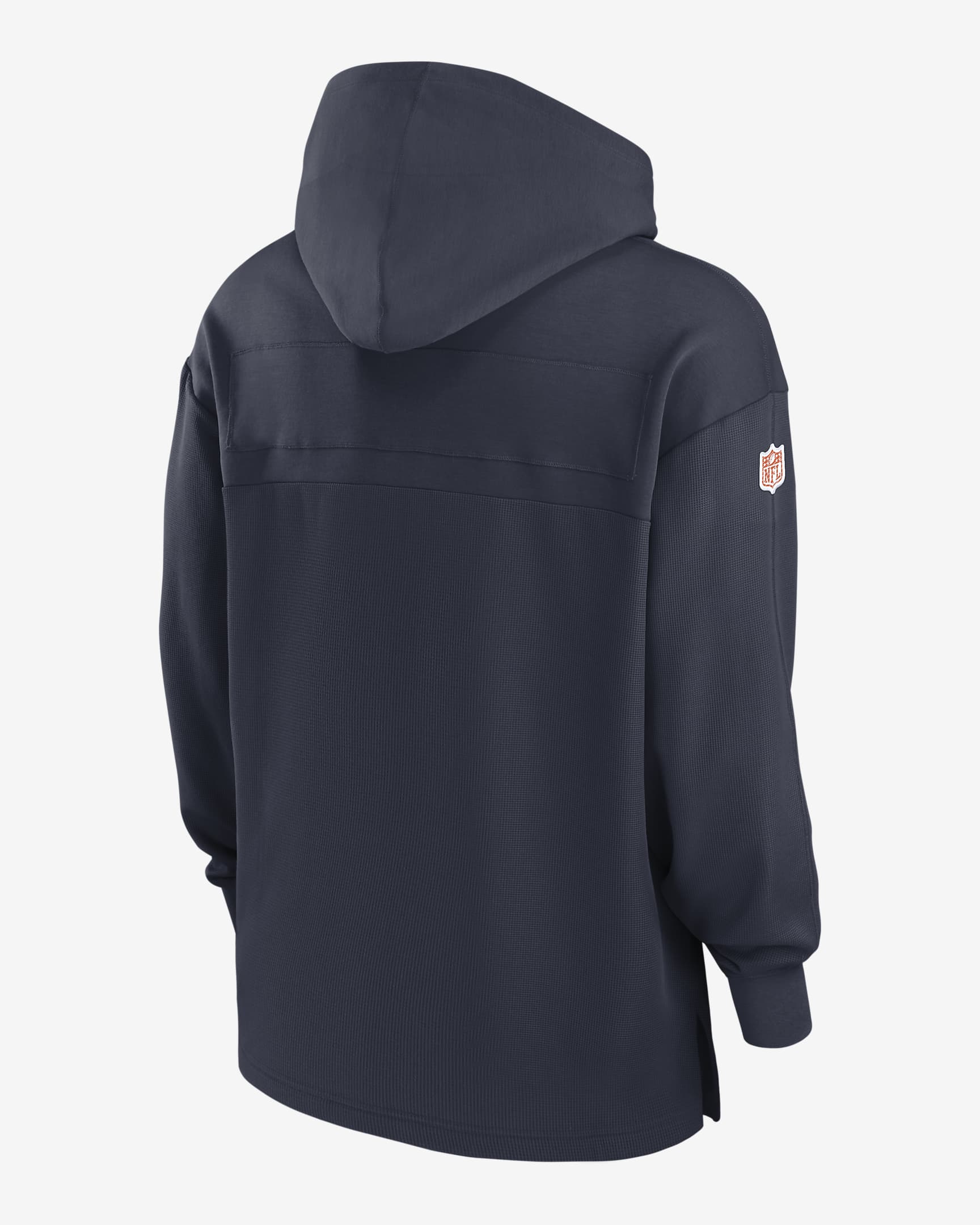 Chicago Bears Sideline Jersey Men's Nike Dri-FIT NFL Pullover Hoodie - Navy