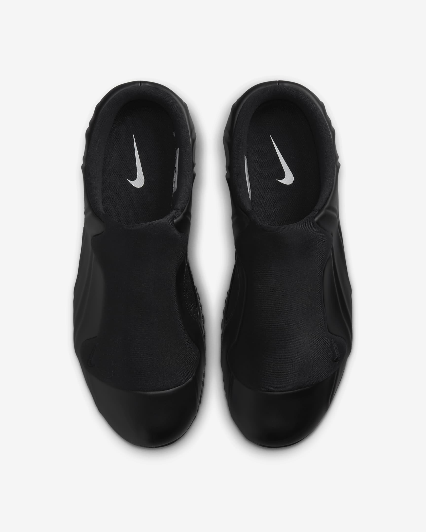 Clogs para hombre Nike Clogposite - Negro/Blanco/Plata metalizado/Negro