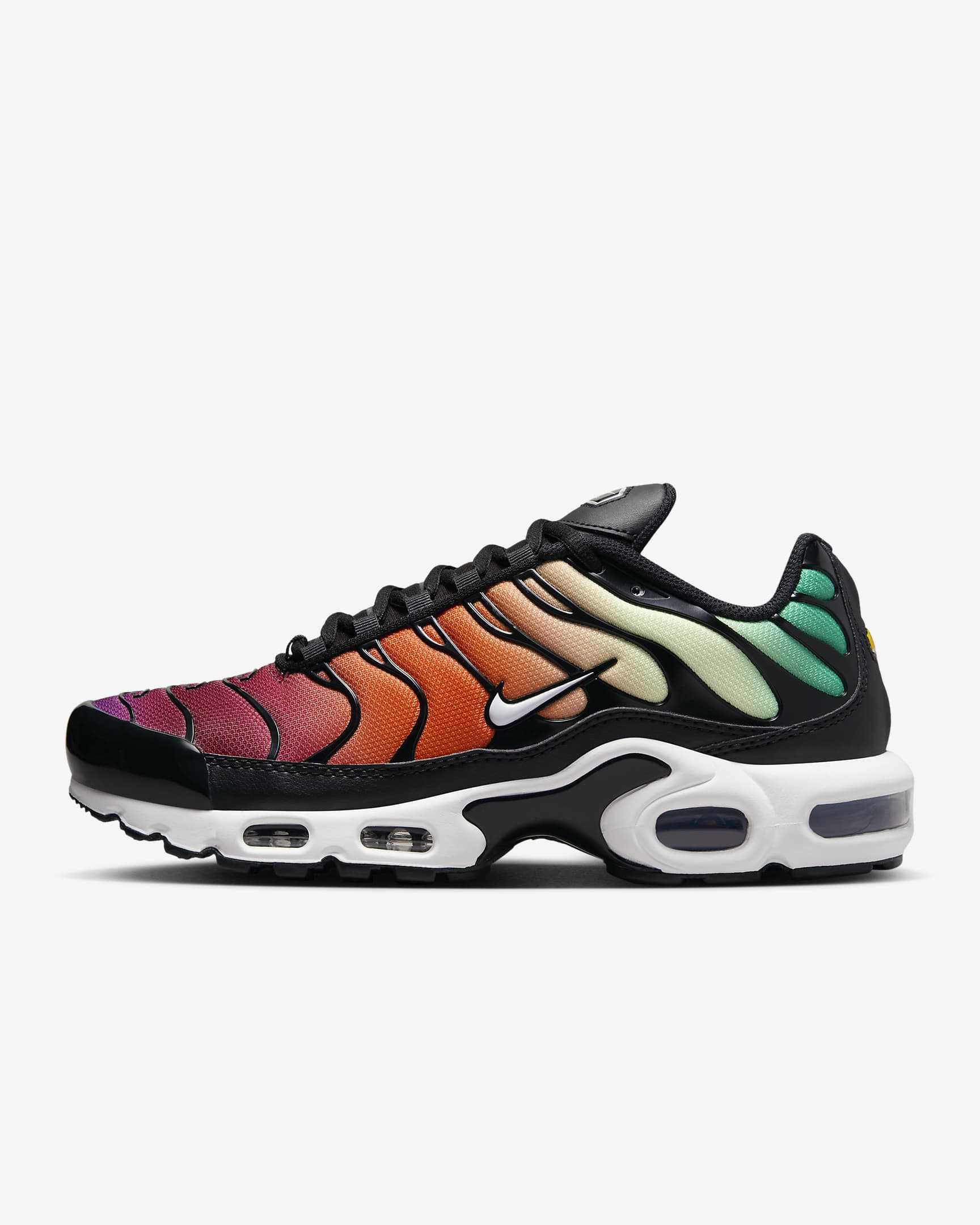 Nike Air Max Plus Women's Shoes - Black/Viotech/Team Red/White