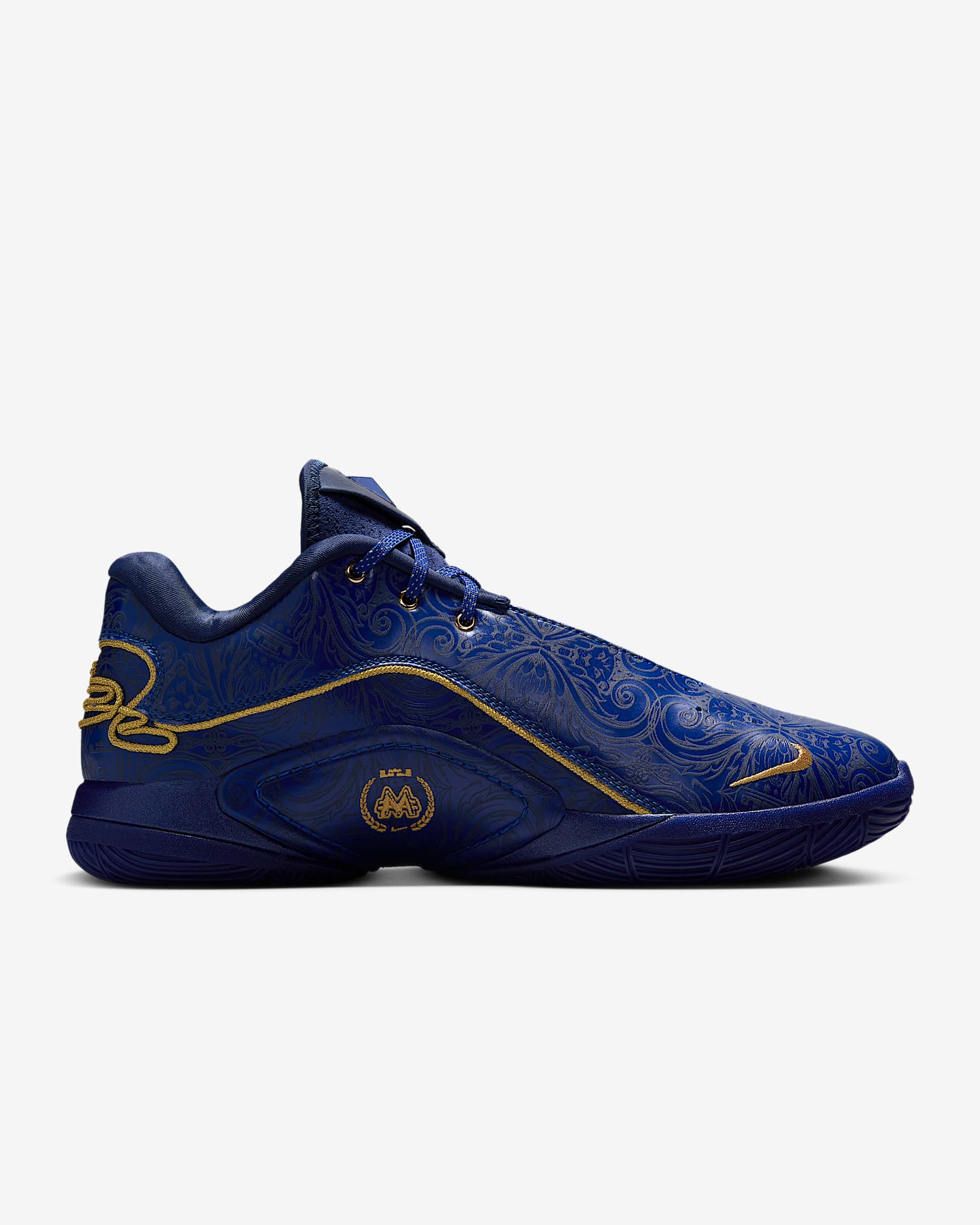 LeBron XXII 'Token' Basketball Shoes - Deep Royal Blue/Midnight Navy/Metallic Gold