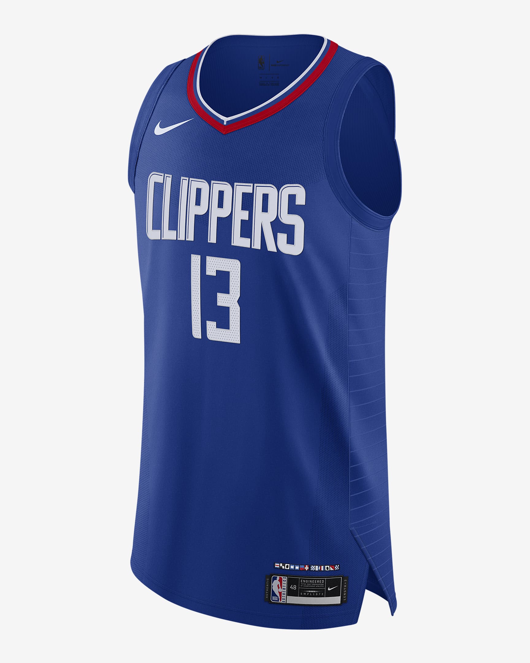 Camiseta Nike NBA Authentic Paul George Clippers Icon Edition 2020 ...
