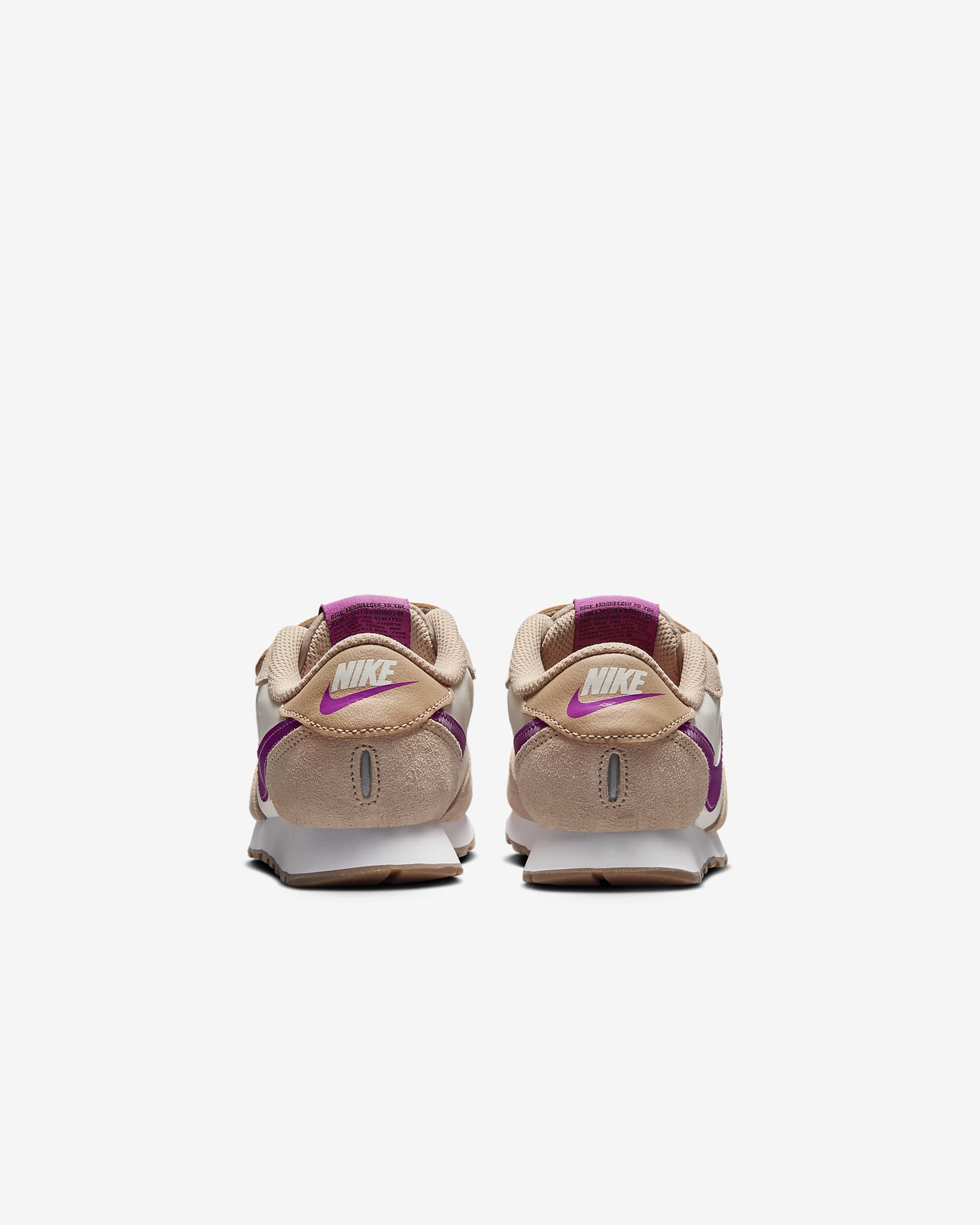 Nike MD Valiant Zapatillas - Niño/a pequeño/a - Hemp/Pale Ivory/Gum Medium Brown/Hot Fuchsia