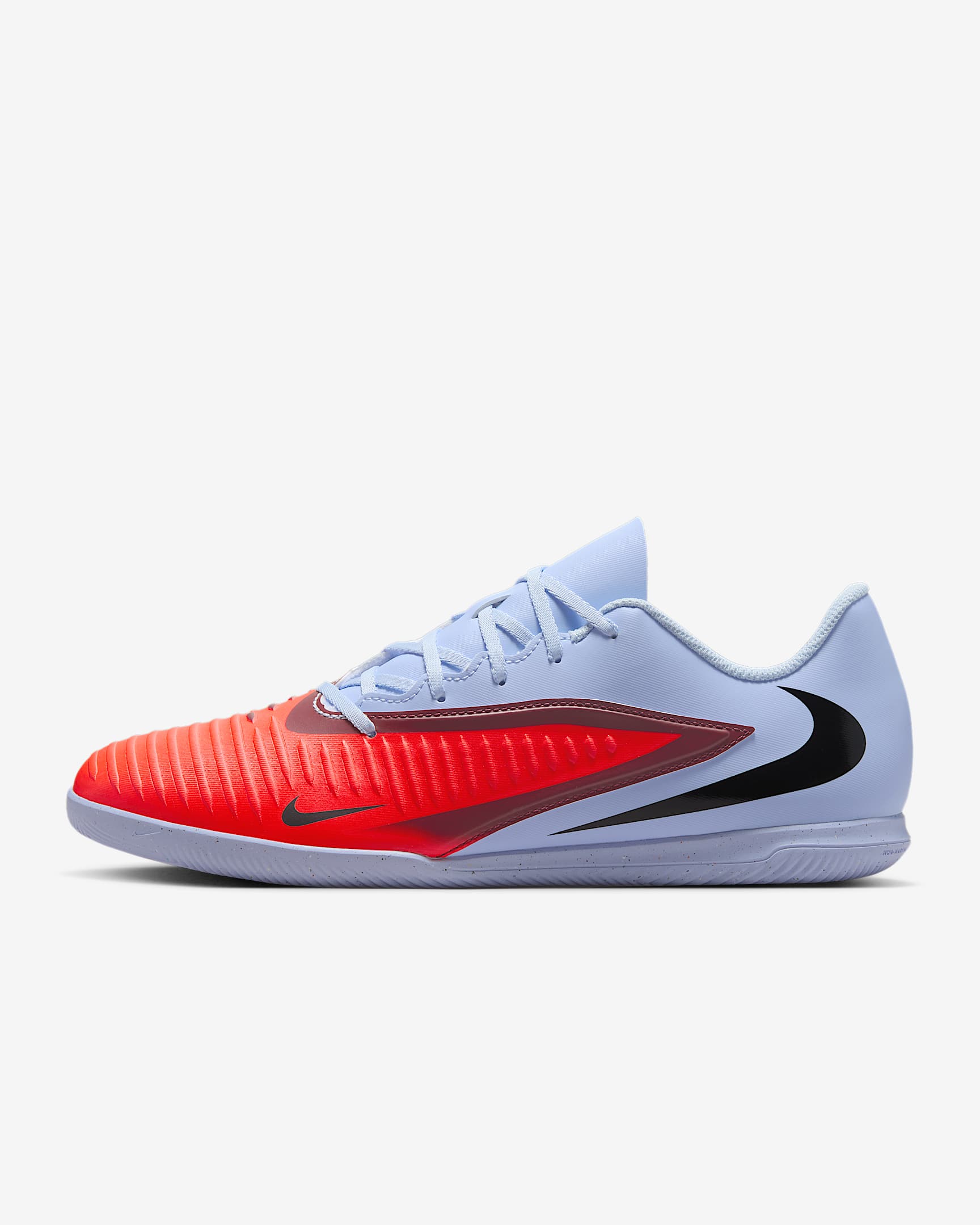 Nike Phantom 6 Low Club Indoor/Court Football Shoe - Royal Tint/Bright Crimson