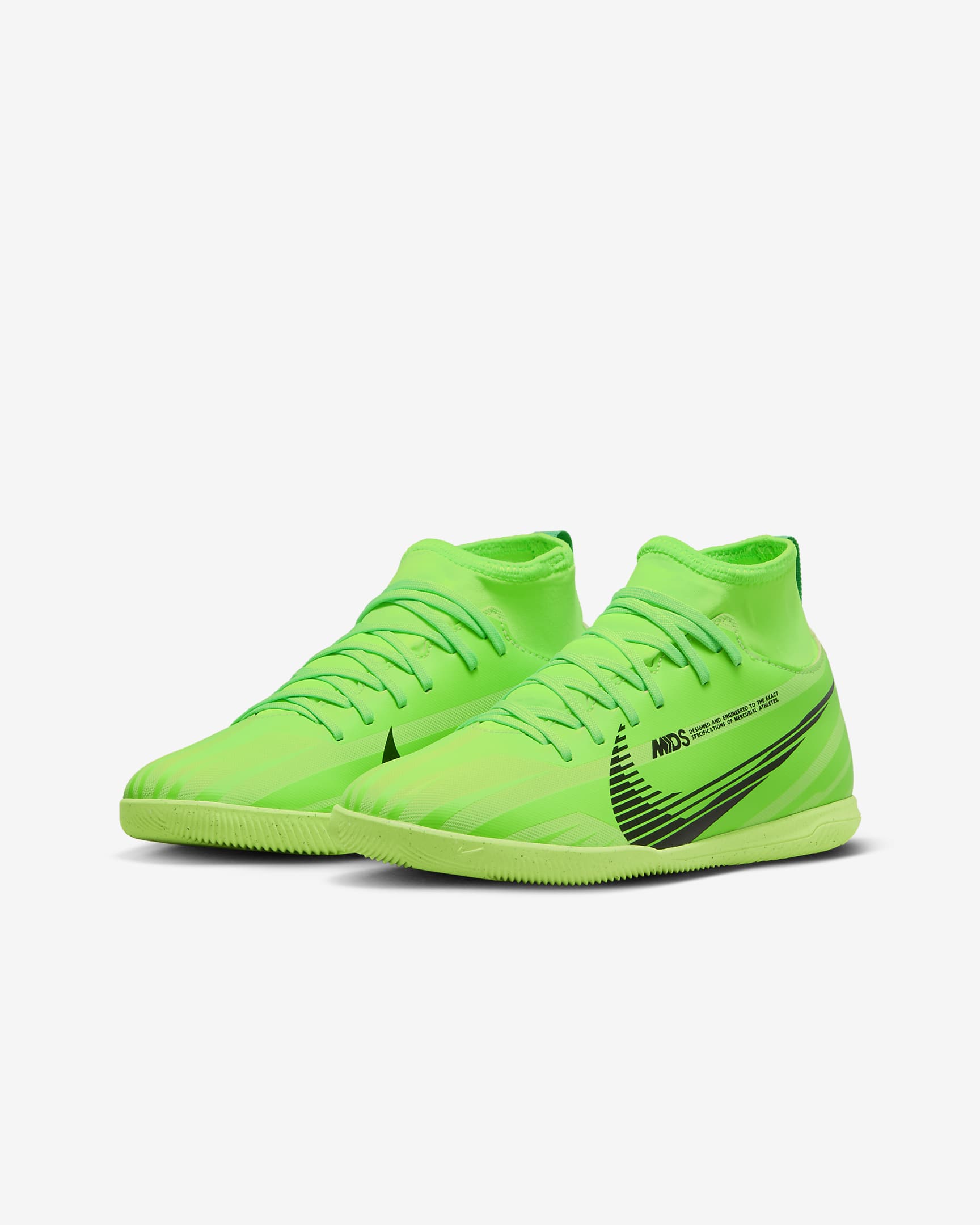 Nike Jr. Superfly 9 Club Mercurial Dream Speed Big Kids' IC High-Top ...