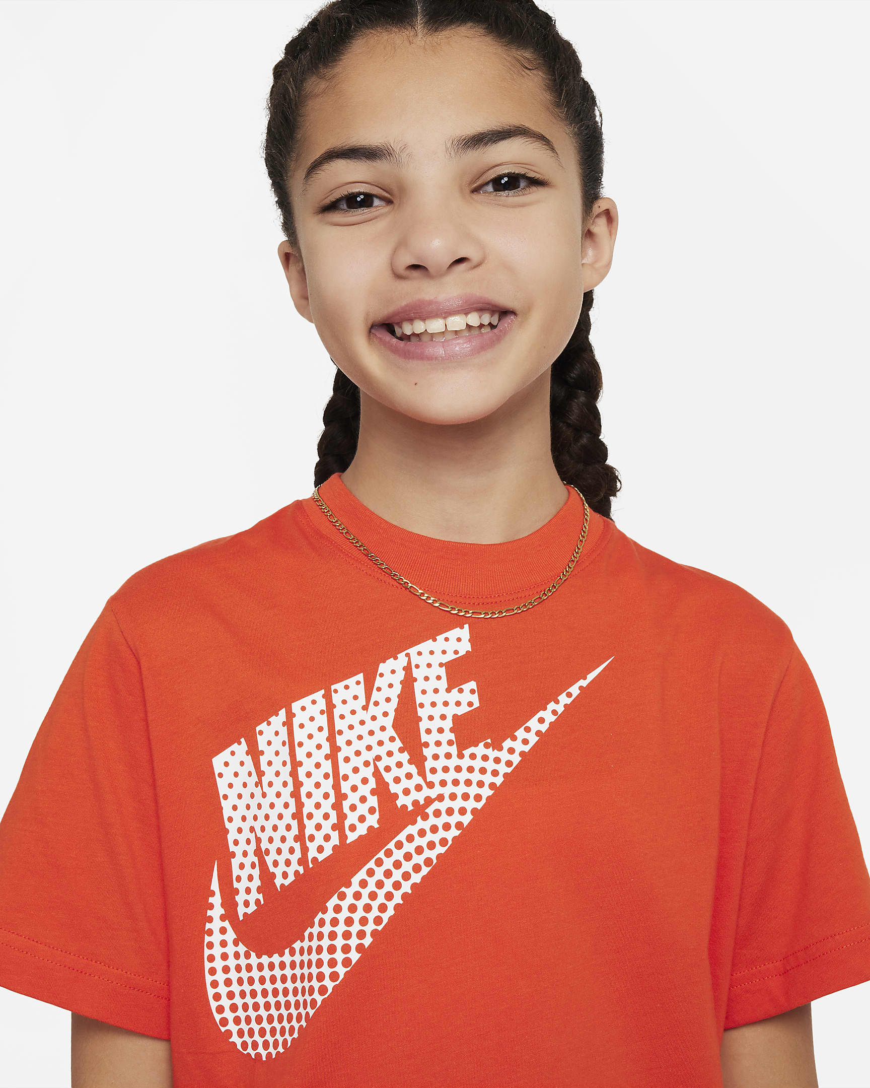 Nike Sportswear Essential Older Kids' (Girls') Dance T-Shirt. Nike HR