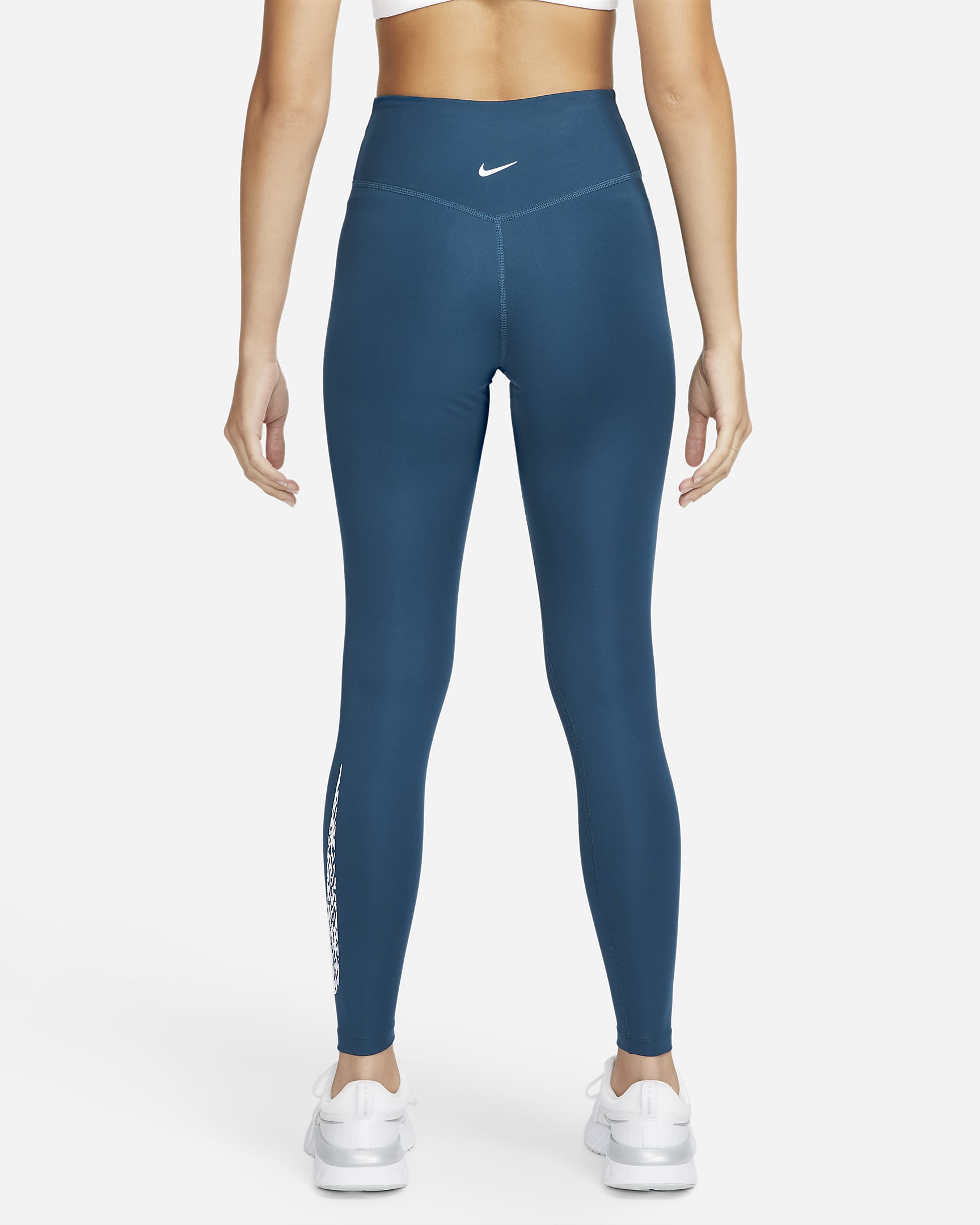 Nike Swoosh Run Women's Mid-Rise 7/8-Length Running Leggings. Nike IL