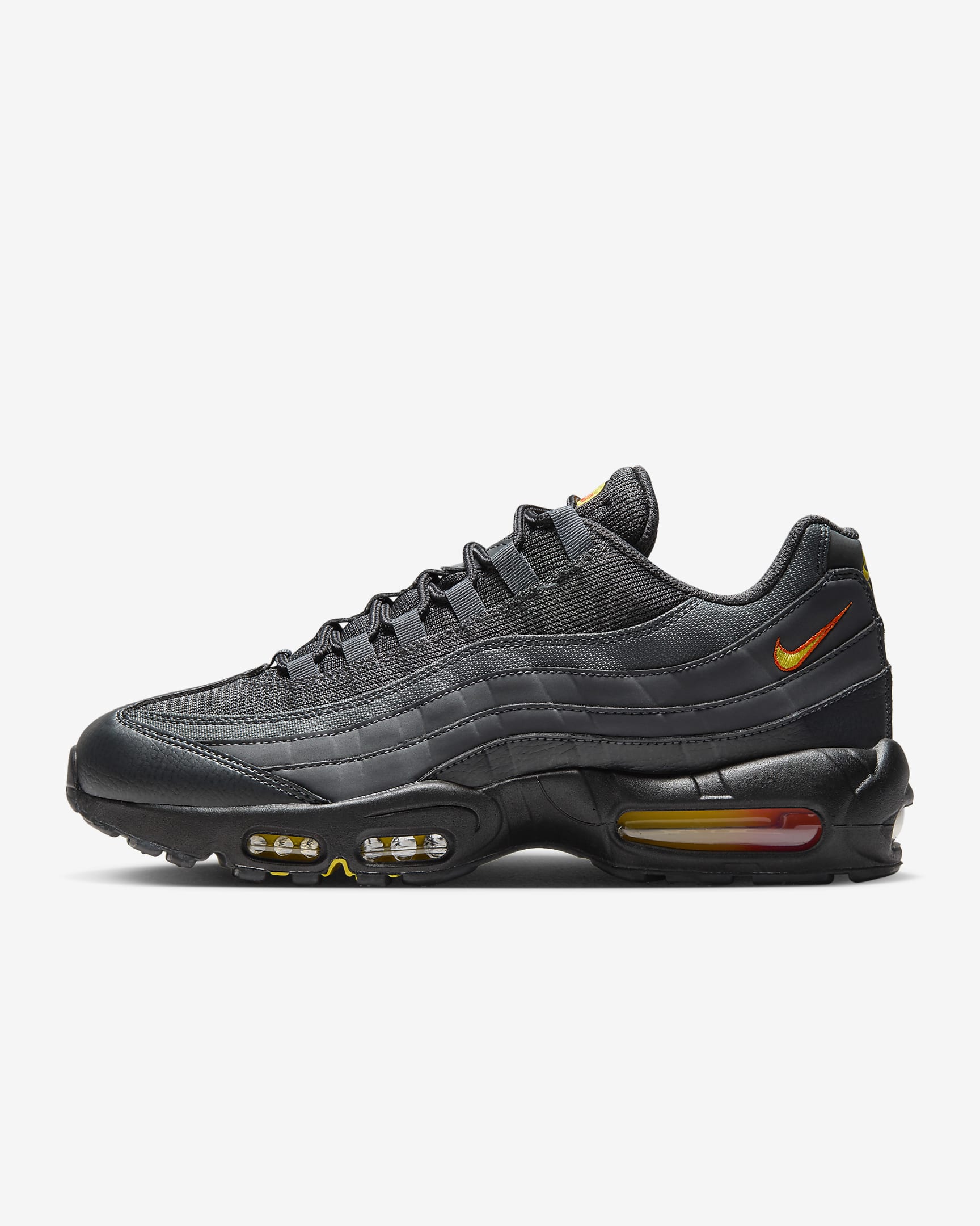 Nike Air Max 95 Men's Shoes - Anthracite/Opti Yellow/Black/Safety Orange