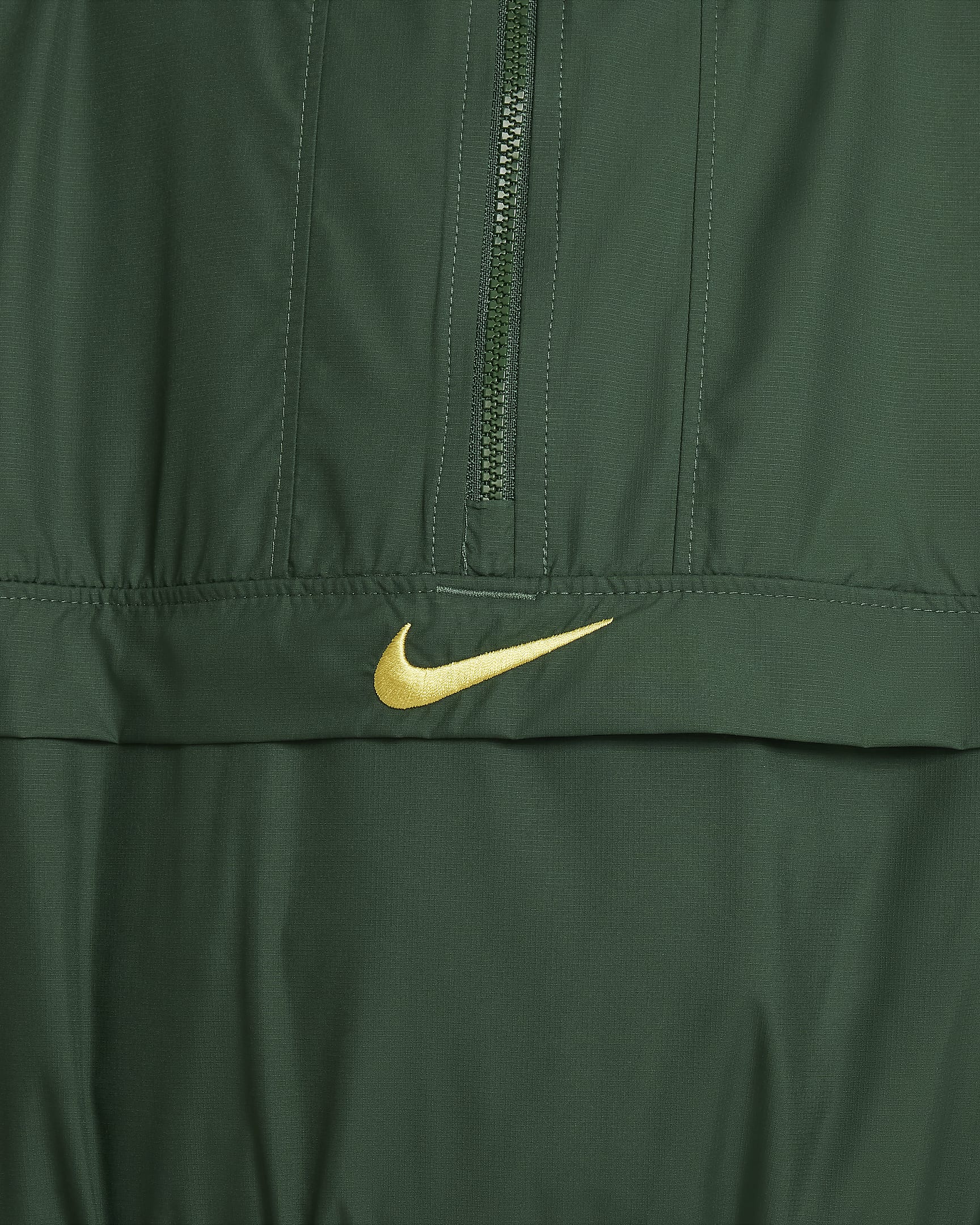 Nike 大童 (男童) Repel 長袖半長式拉鍊外套 - Fir/Saturn Gold/Saturn Gold