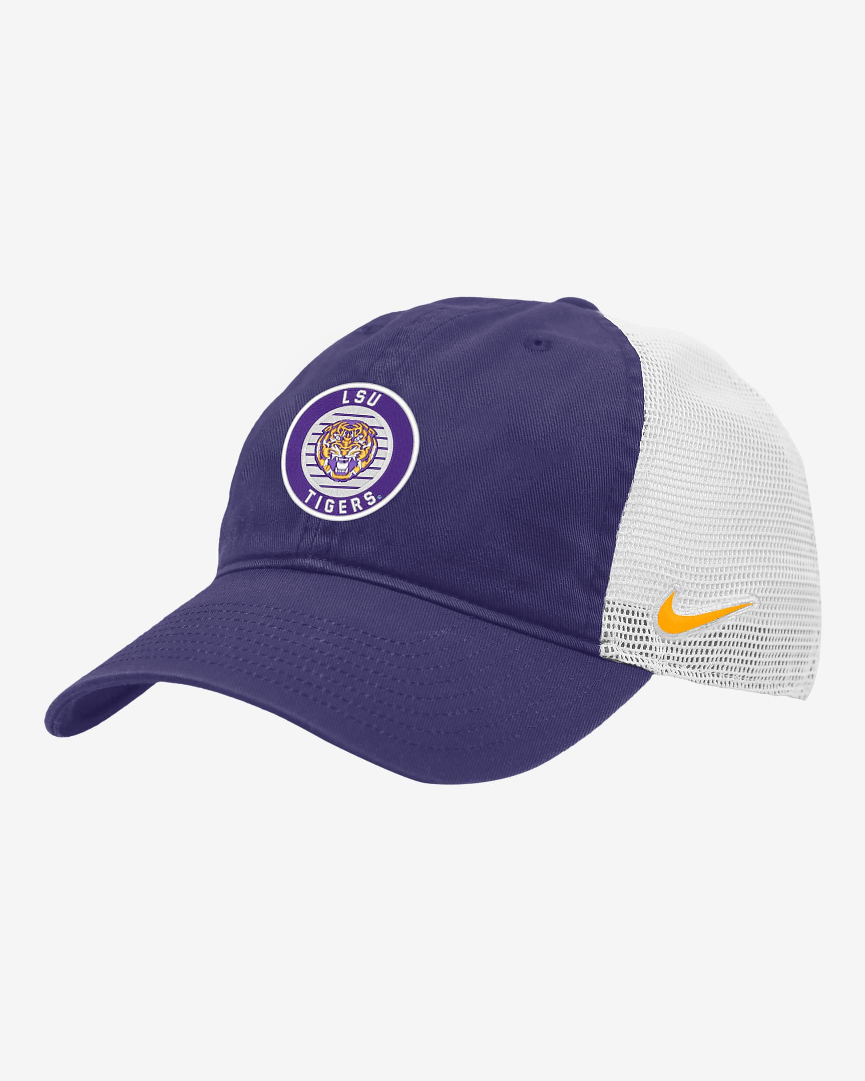 LSU Heritage86 Nike College Trucker Hat.