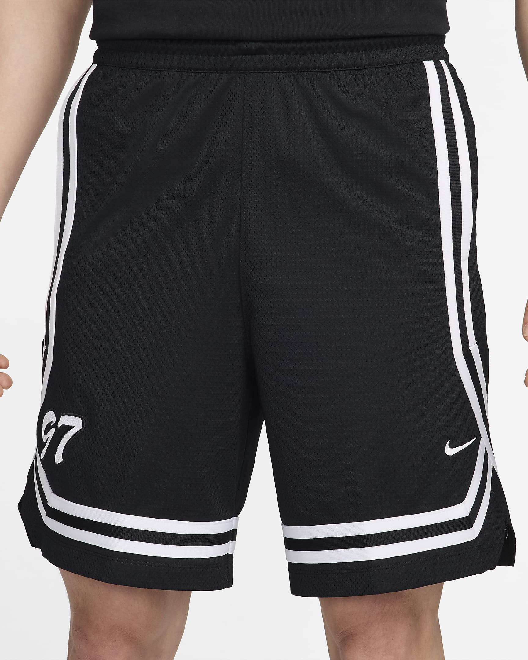 Nike DNA Crossover Men's Dri-FIT 20cm (approx.) Basketball Shorts - Black/White