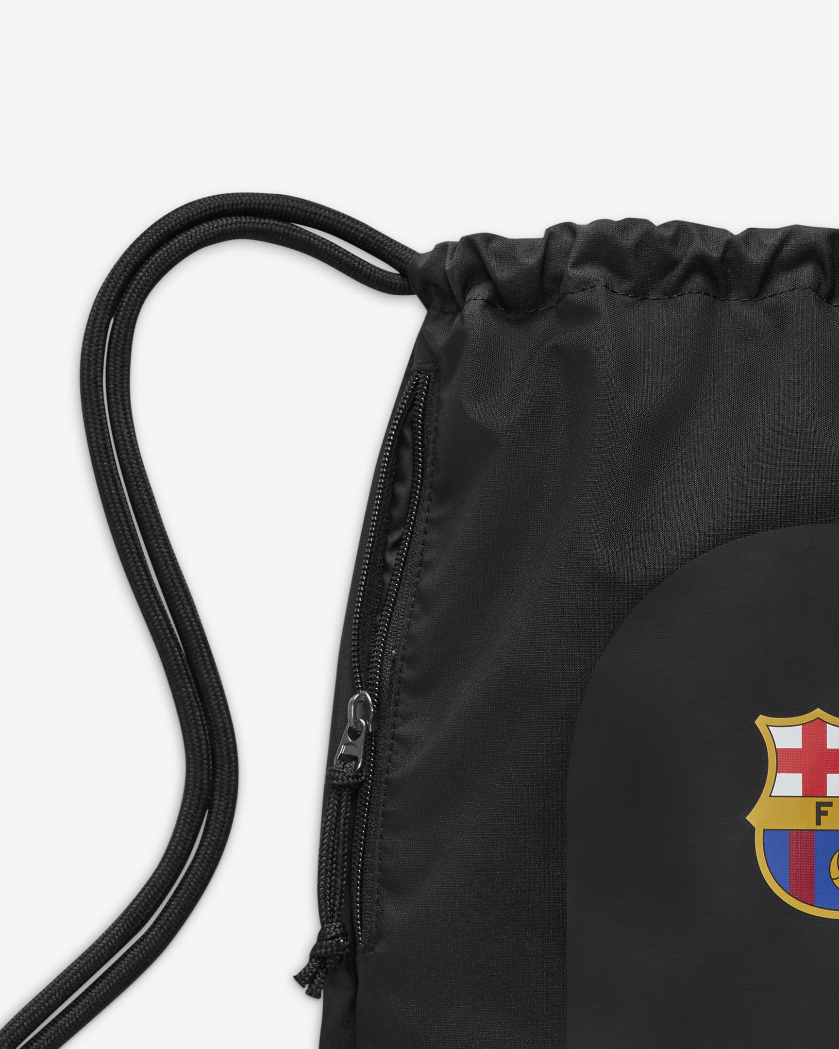 F.C. Barcelona Gymsack (13L) - Black/Black/Varsity Maize