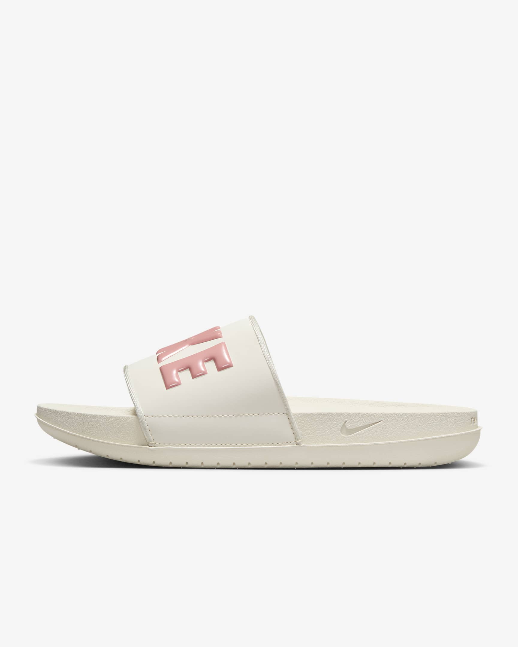 Nike Offcourt Women's Slides - Light Orewood Brown/Red Stardust