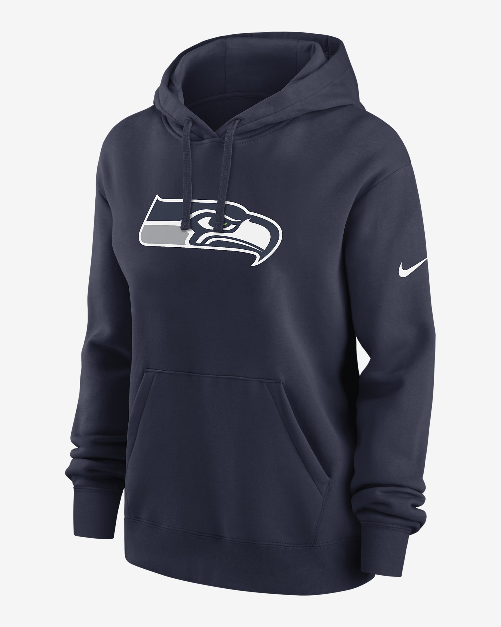 Seattle Seahawks Club Women's Nike NFL Pullover Hoodie - Navy