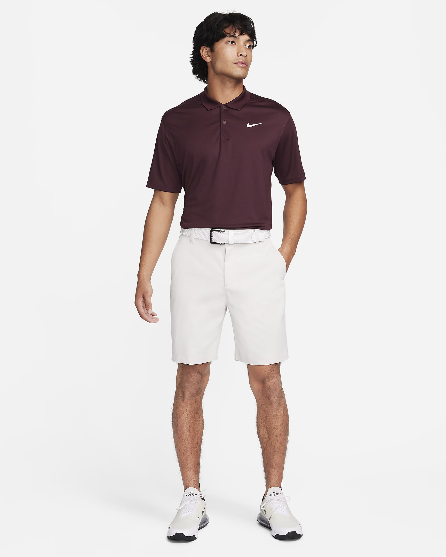 Nike Tour Men's 20cm (approx.) Chino Golf Shorts - Light Bone/Black