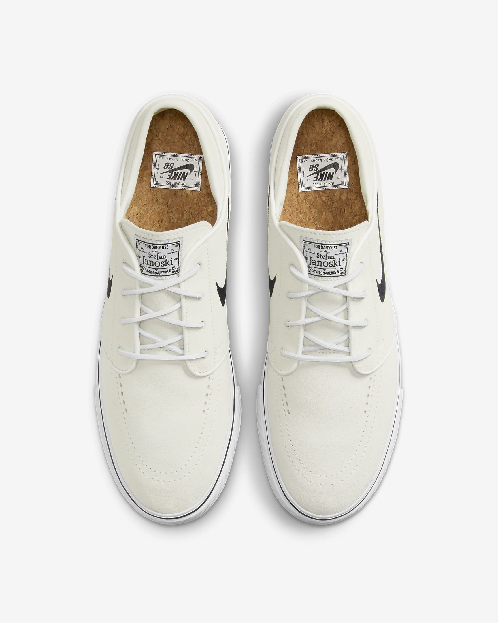 Chaussures de skateboard Nike SB Zoom Janoski OG+ - Summit White/Summit White/Blanc/Noir