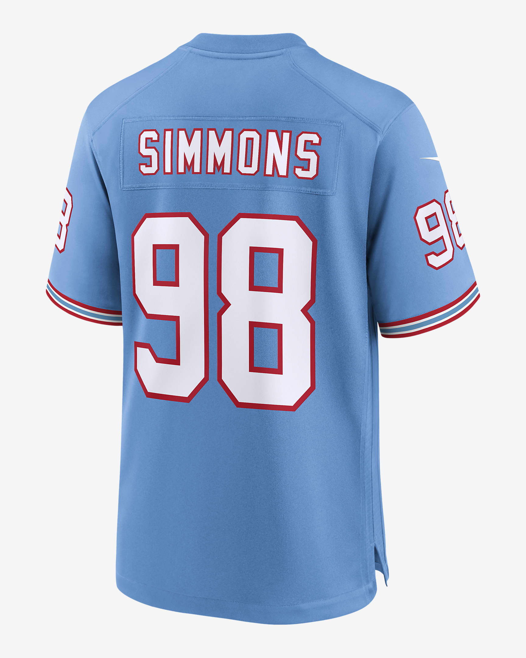 Jeffery Simmons Tennessee Titans Men's Nike NFL Game Football Jersey ...