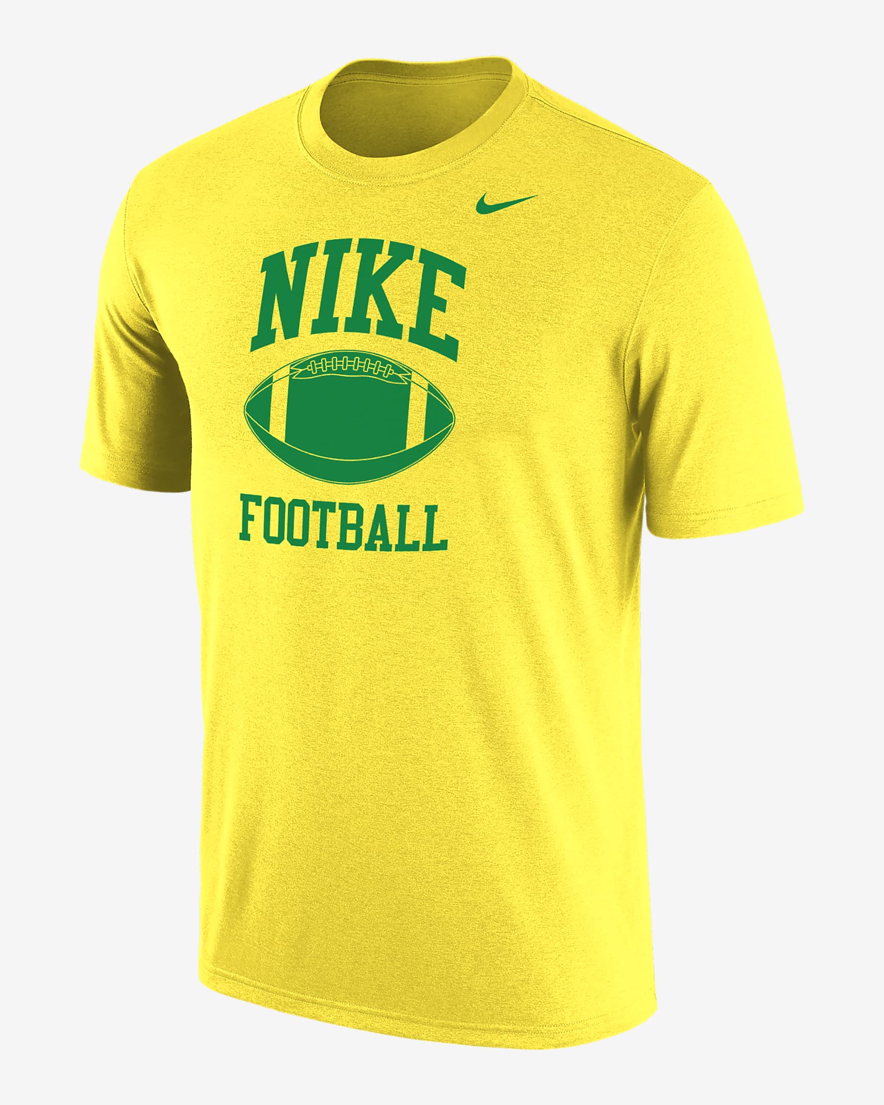 Playera Dri-FIT para hombre Nike Football - Amarillo strike