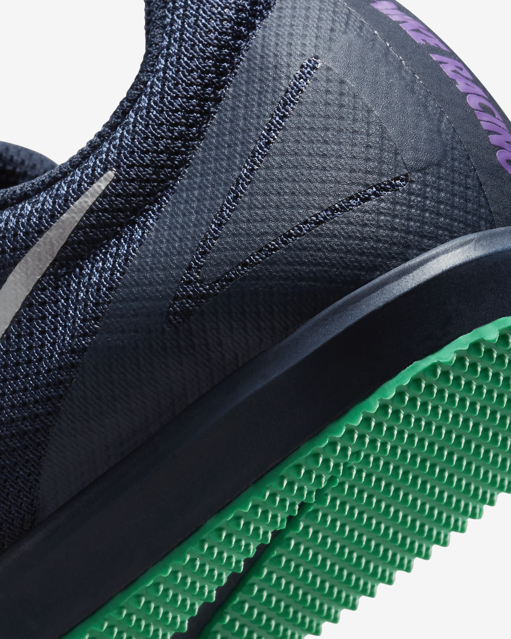 Nike Zoom Rival D 10 Athletics Distance Spikes - Obsidian/Wild Berry/Clear Emerald/Metallic Silver