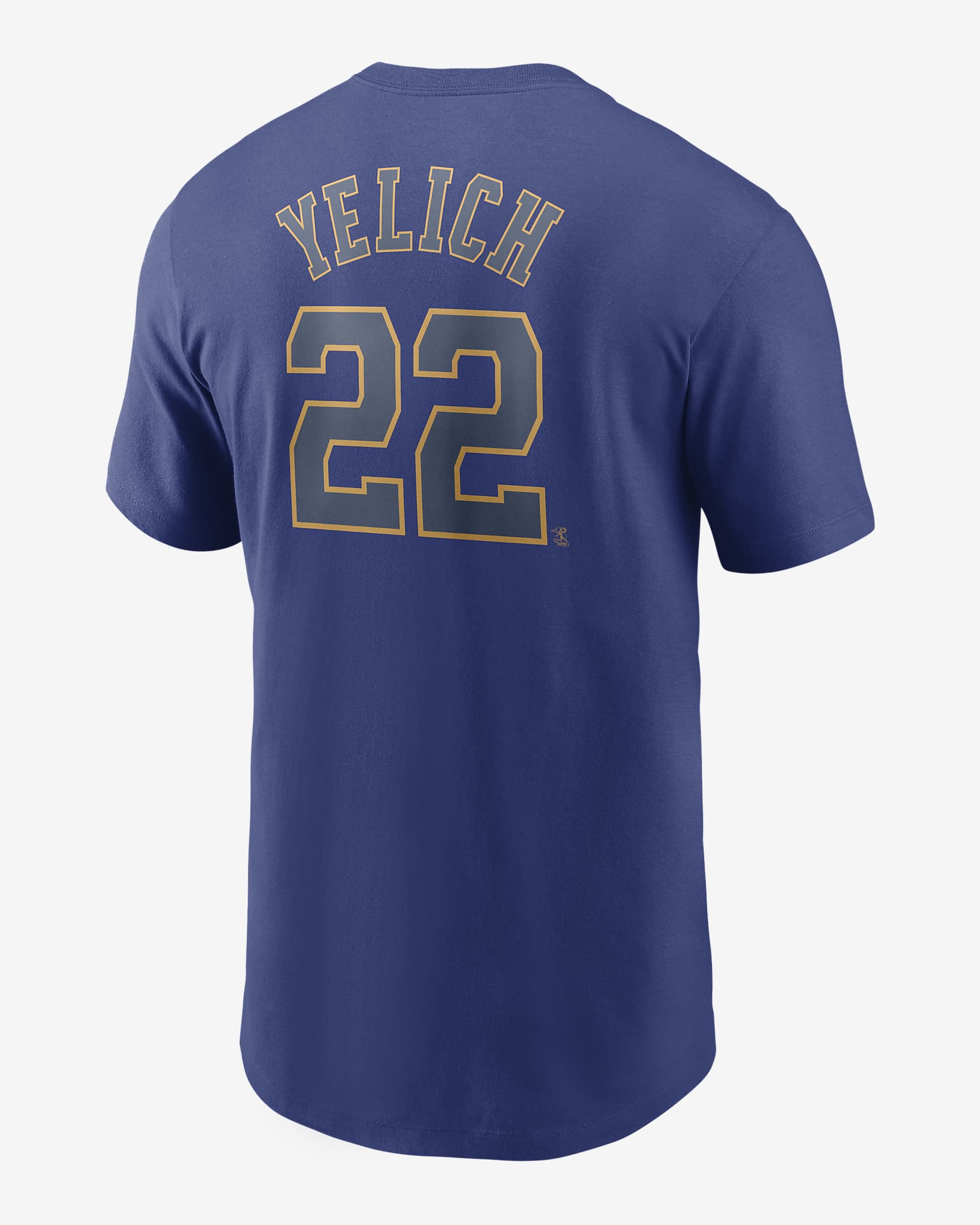 Playera para hombre MLB Milwaukee Brewers (Christian Yelich). Nike.com
