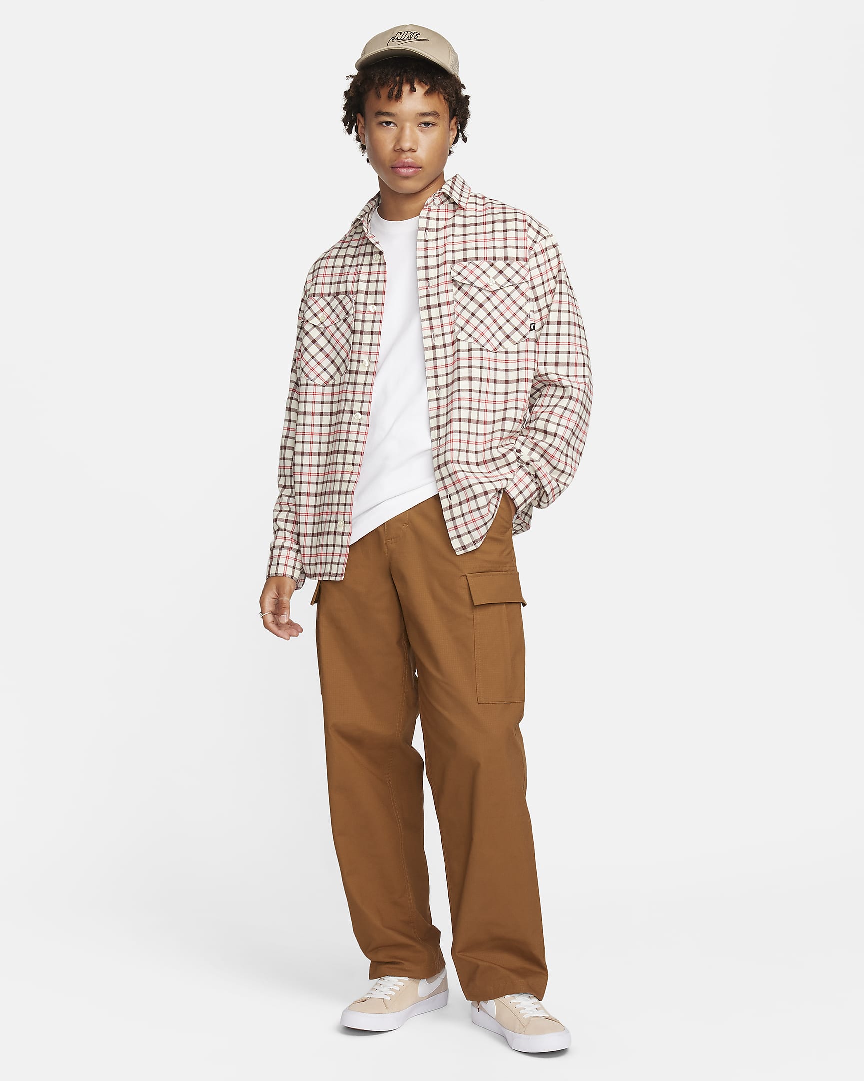 Nike SB Kearny Men's Cargo Skate Trousers - Light British Tan