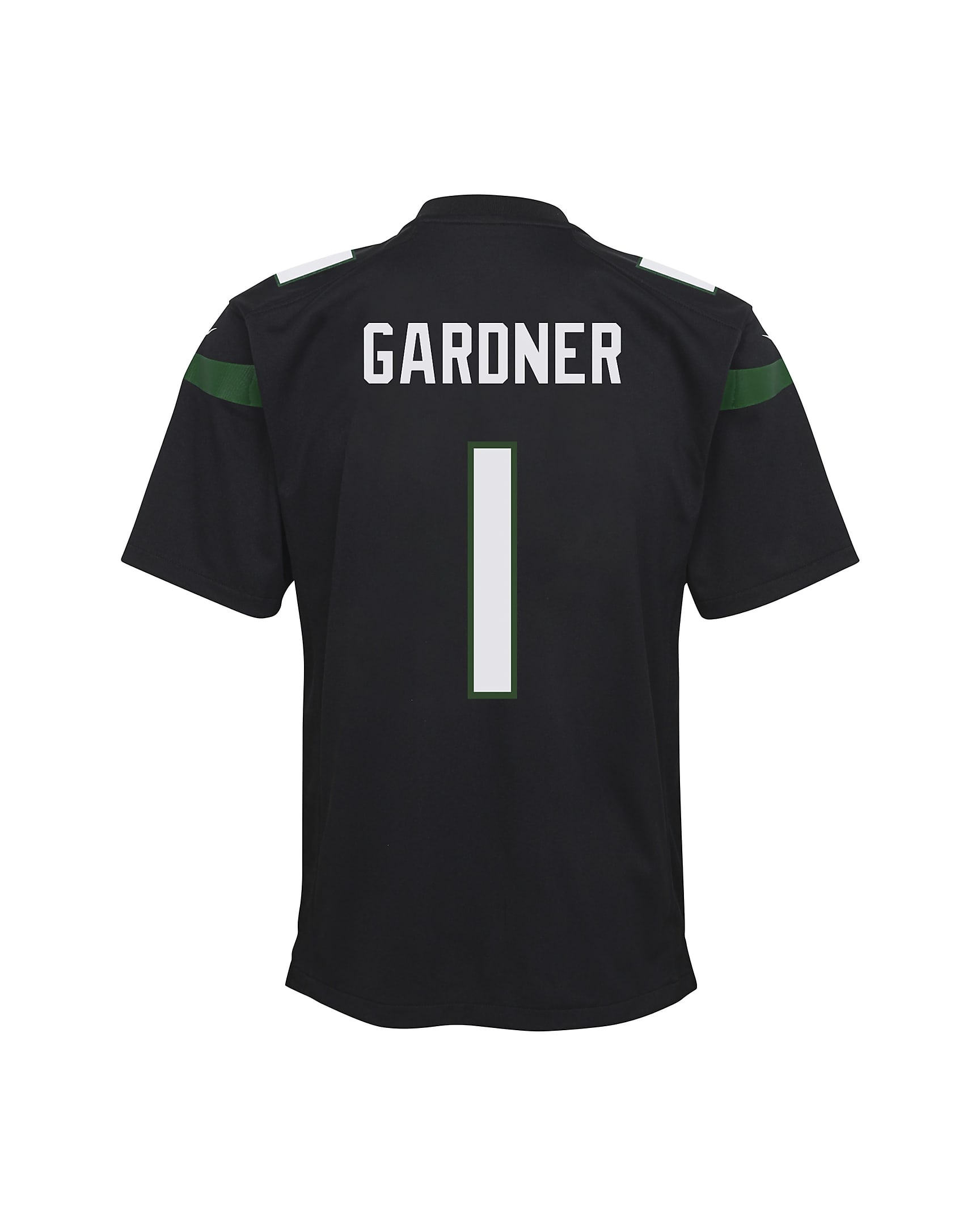 Sauce Gardner New York Jets Big Kids' Nike NFL Game Jersey - Black