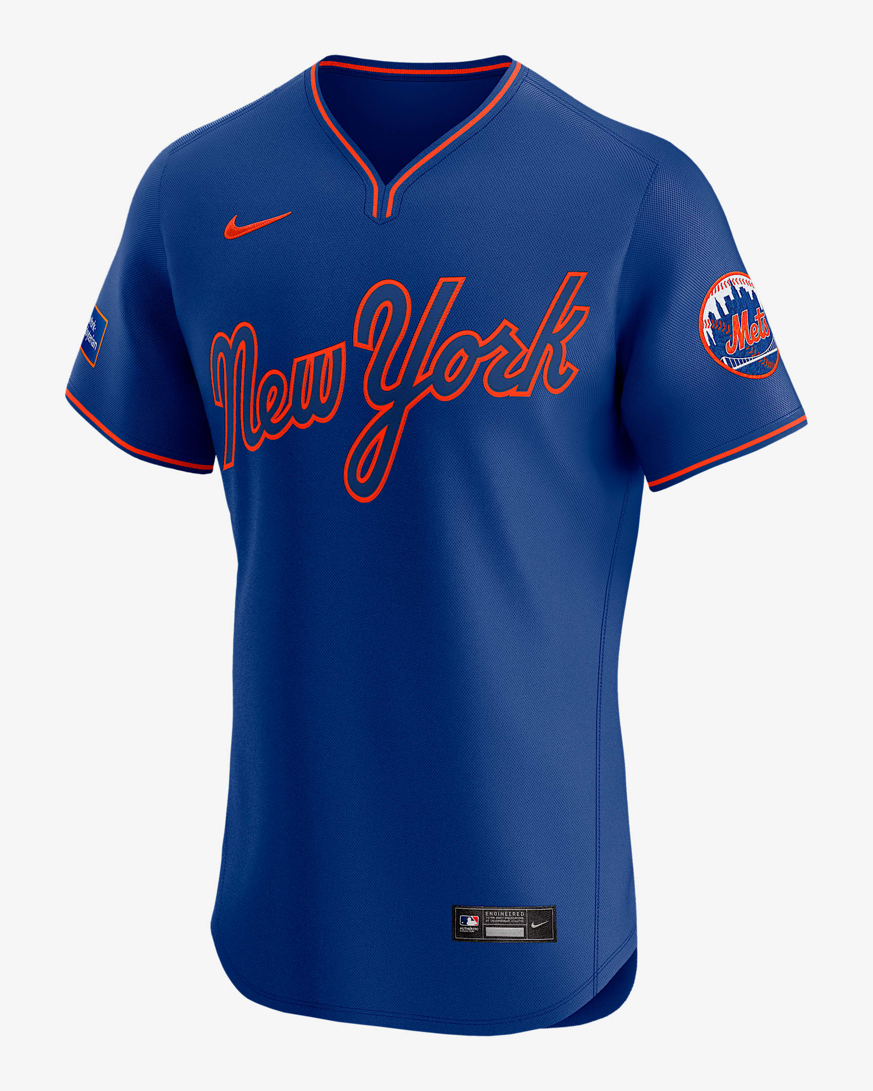 New York Mets Men's Nike Dri-FIT ADV MLB Elite Jersey - Royal
