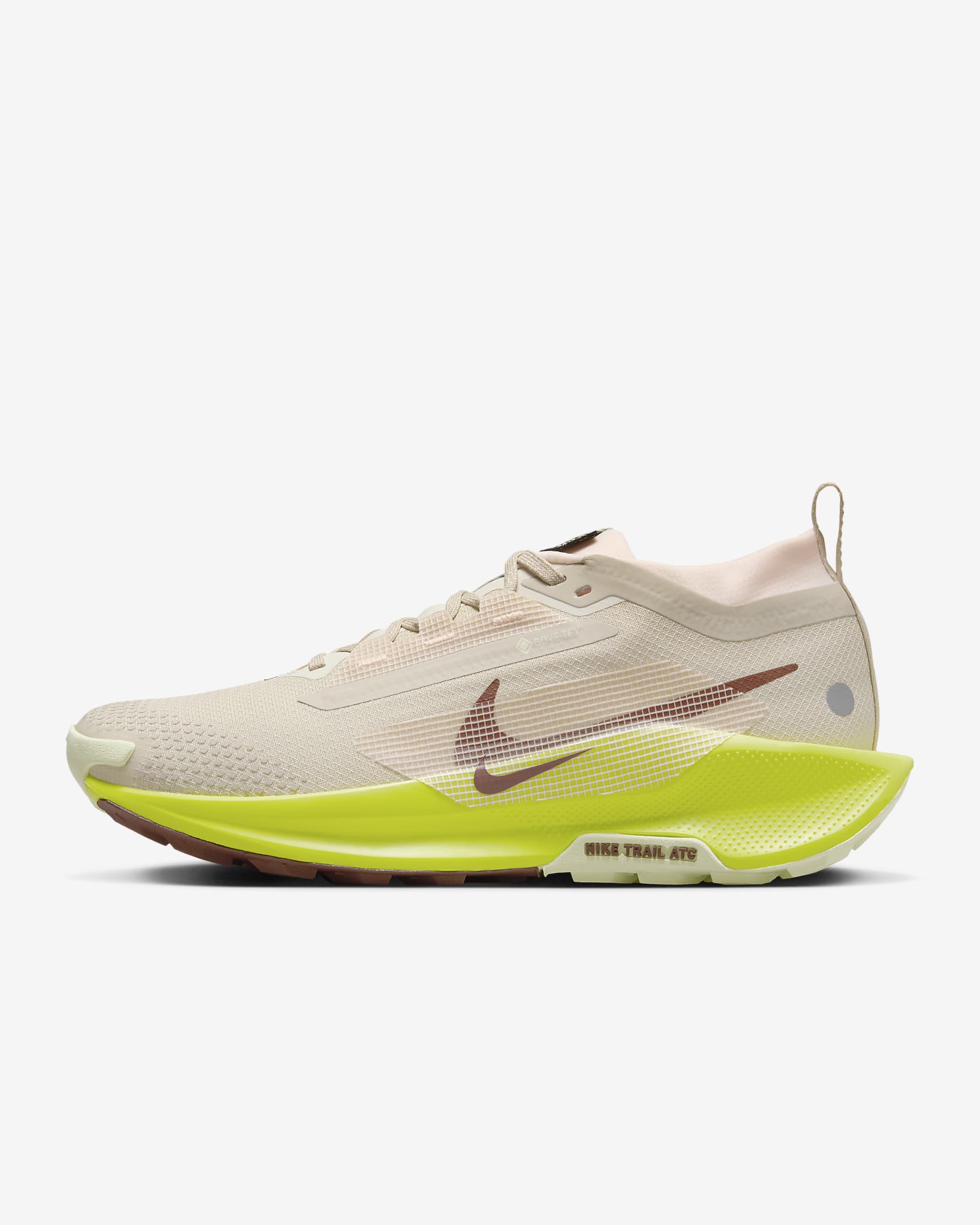 Nike Pegasus Trail 5 GORE-TEX Women's Waterproof Trail-Running Shoes - Sand Drift/Cyber/Life Lime/Dark Pony