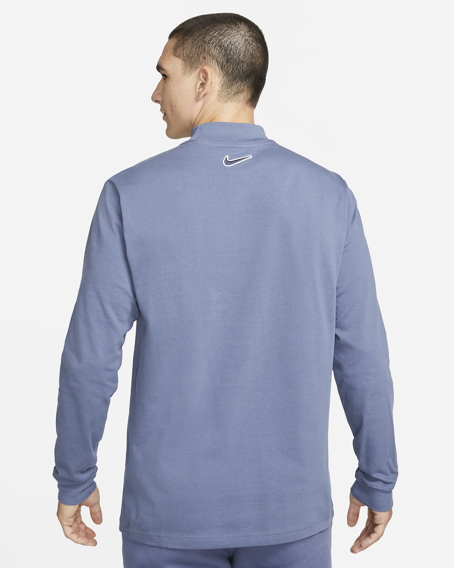 Nike Sportswear Men's Long-Sleeve Mock-Neck T-Shirt. Nike UK