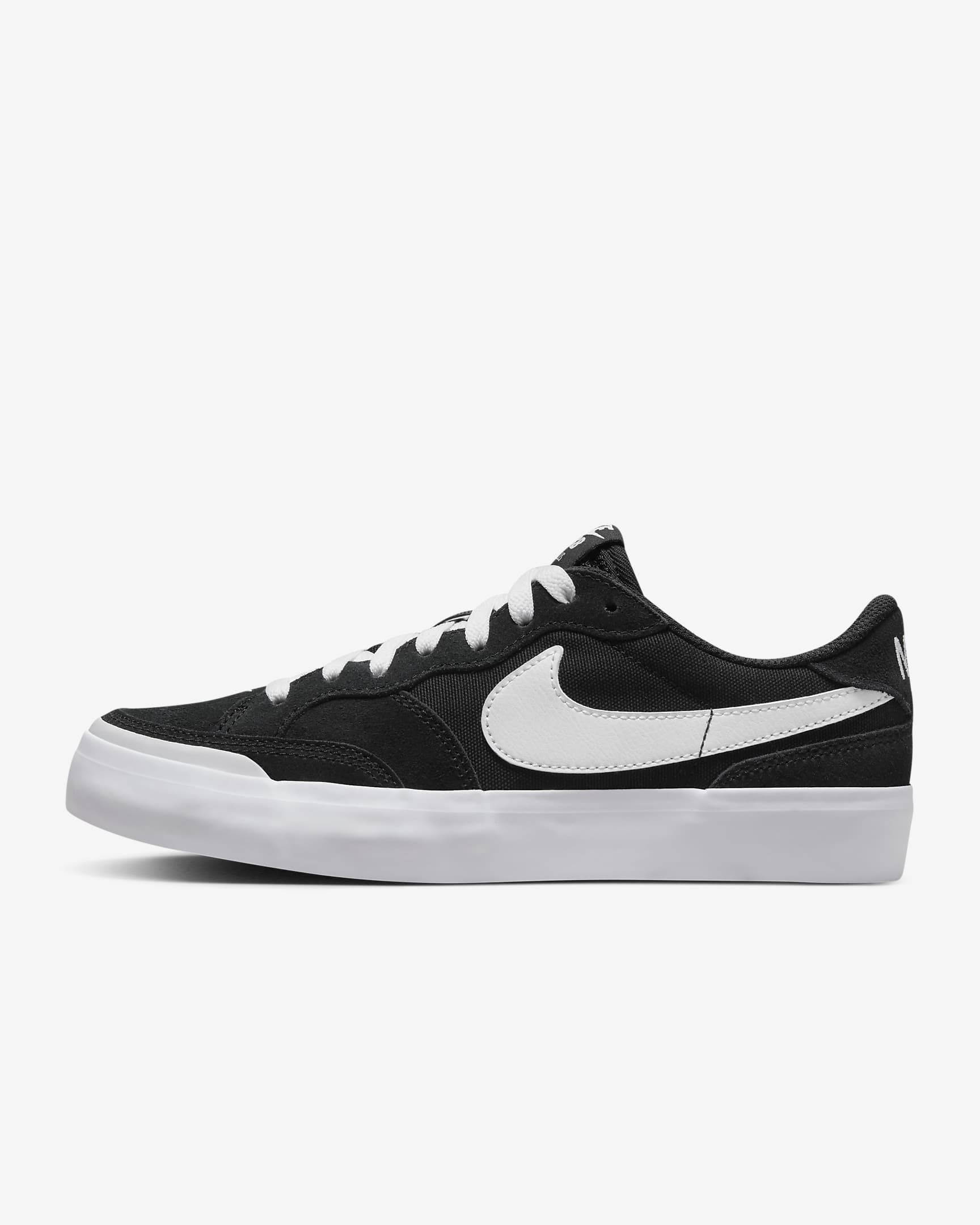 Nike SB Zoom Pogo Plus Skate Shoes - Black/Black/White/White