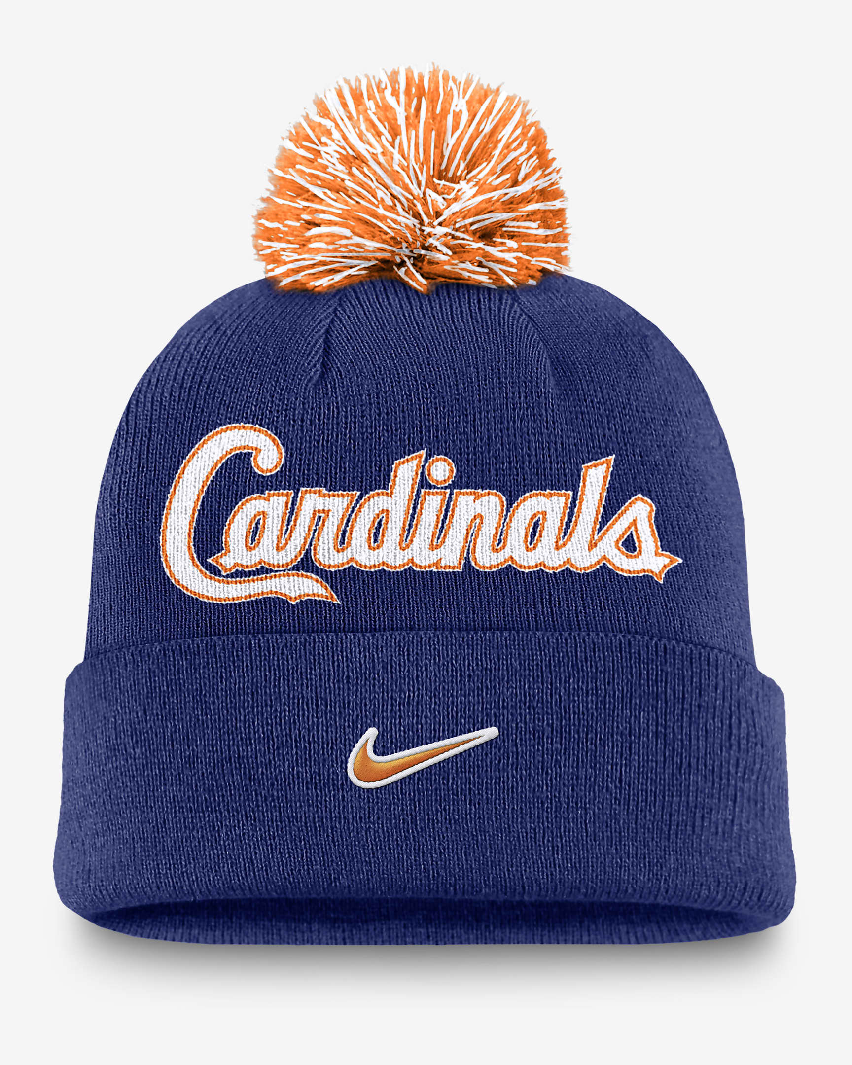 St. Louis Cardinals Peak Men's Nike MLB Cuffed Pom Beanie.