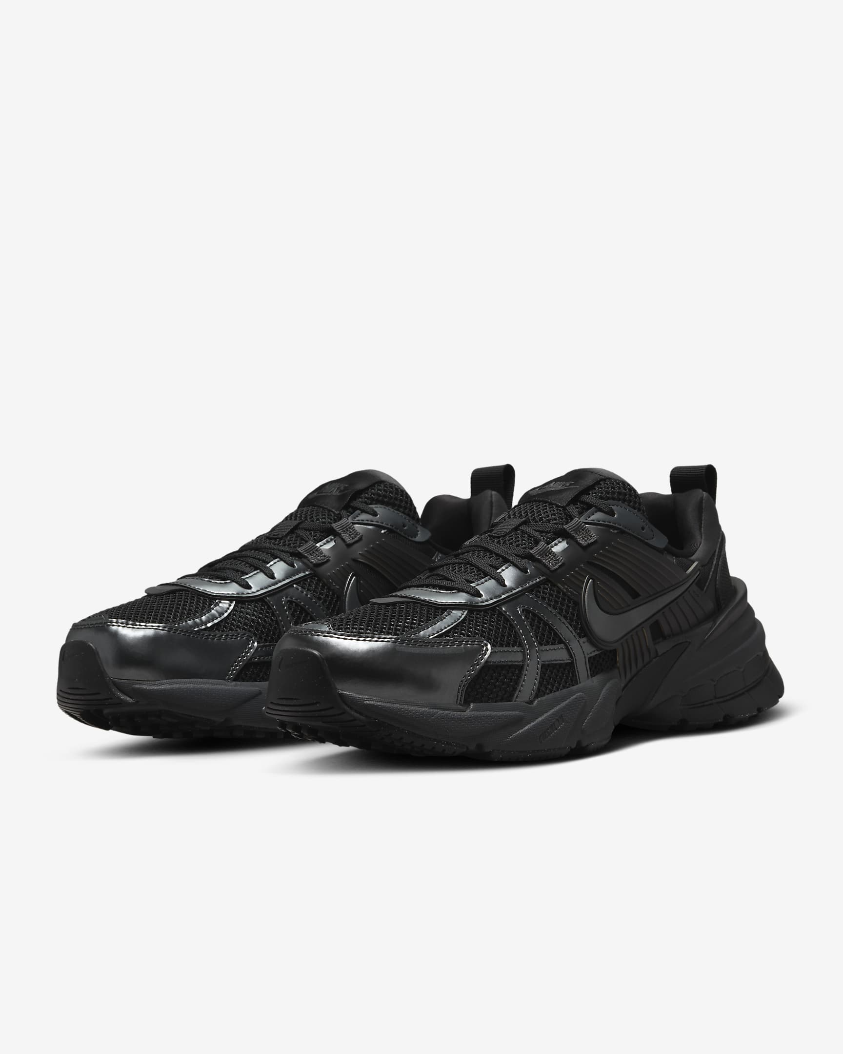 Nike V2K Run Shoes - Black/Anthracite/Dark Smoke Grey