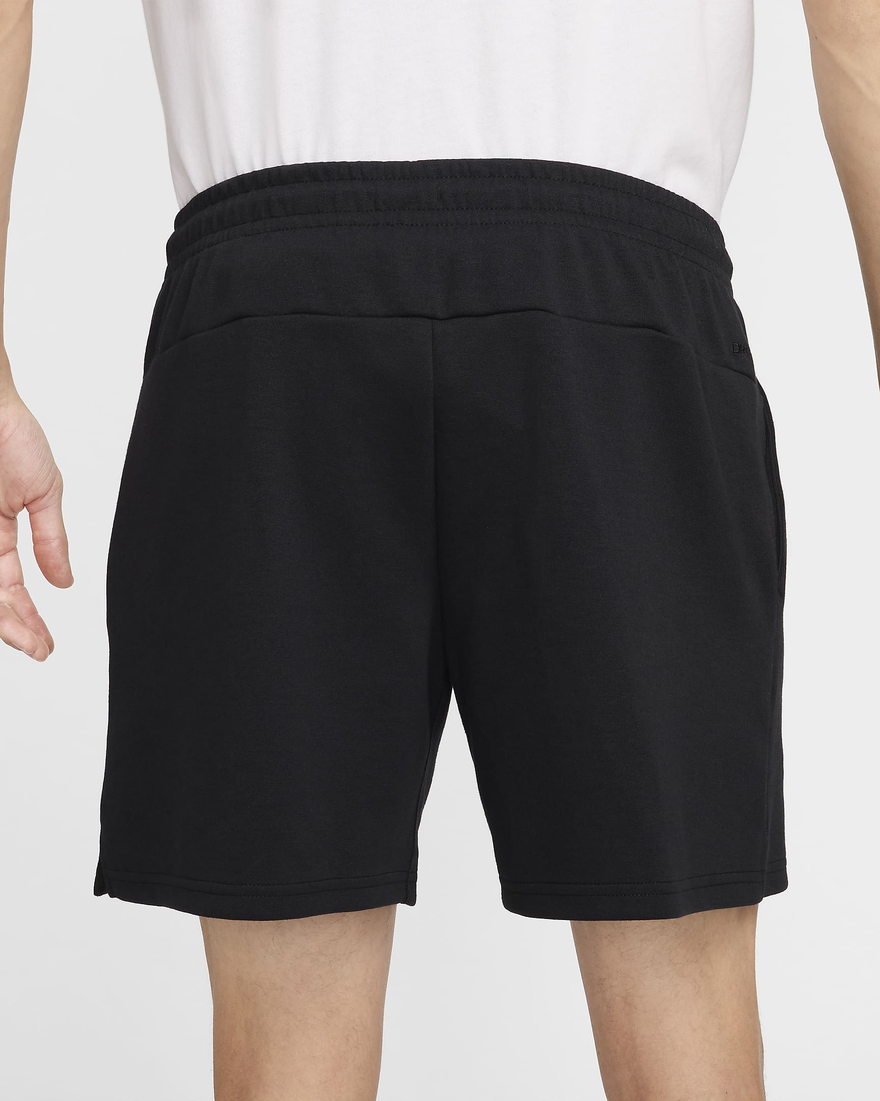 Ofodrade mångsidiga shorts Nike Primary Dri-FIT UV 18 cm för män - Svart/Svart