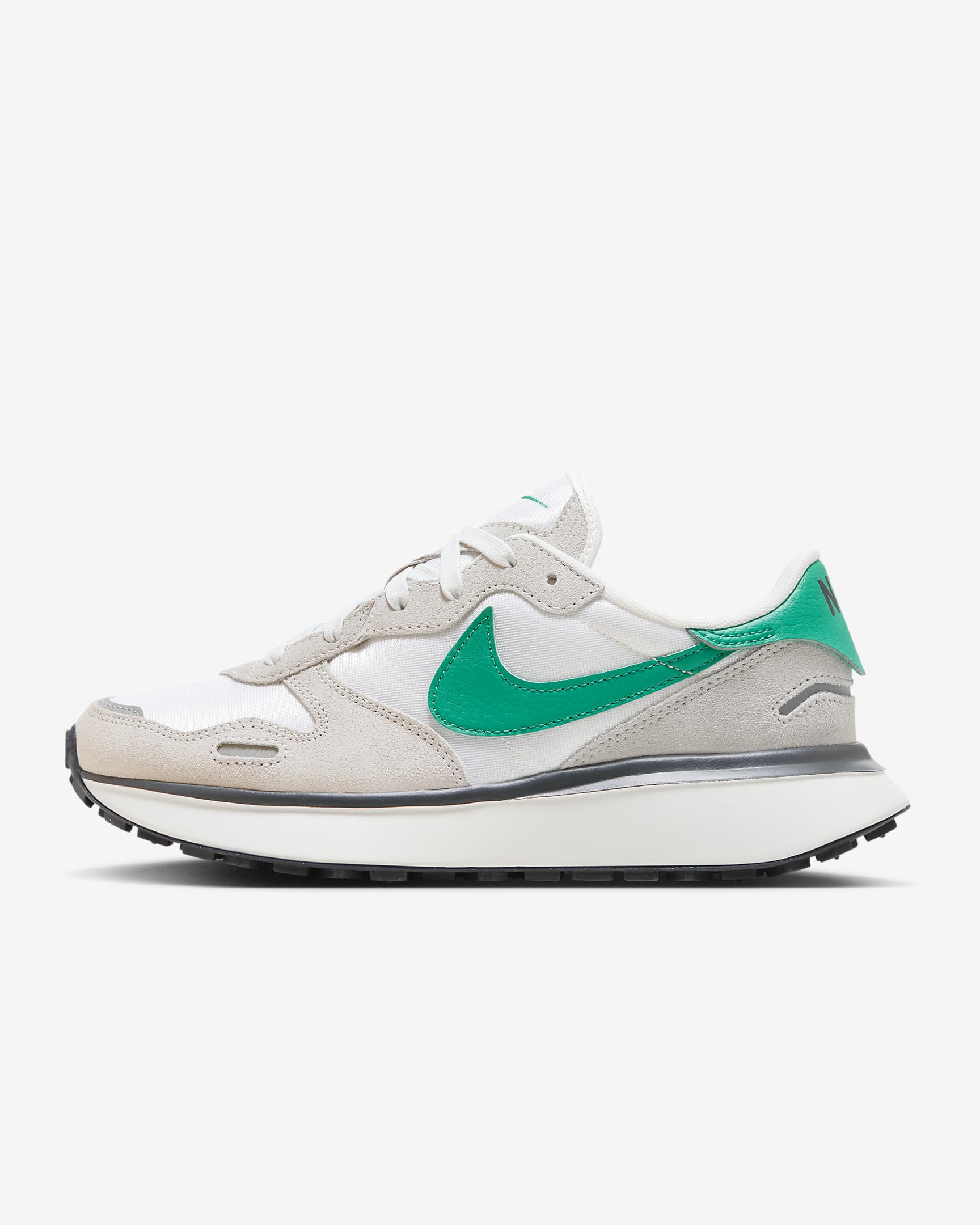 Nike Phoenix Waffle damesschoenen - Summit White/Photon Dust/Iron Grey/Stadium Green