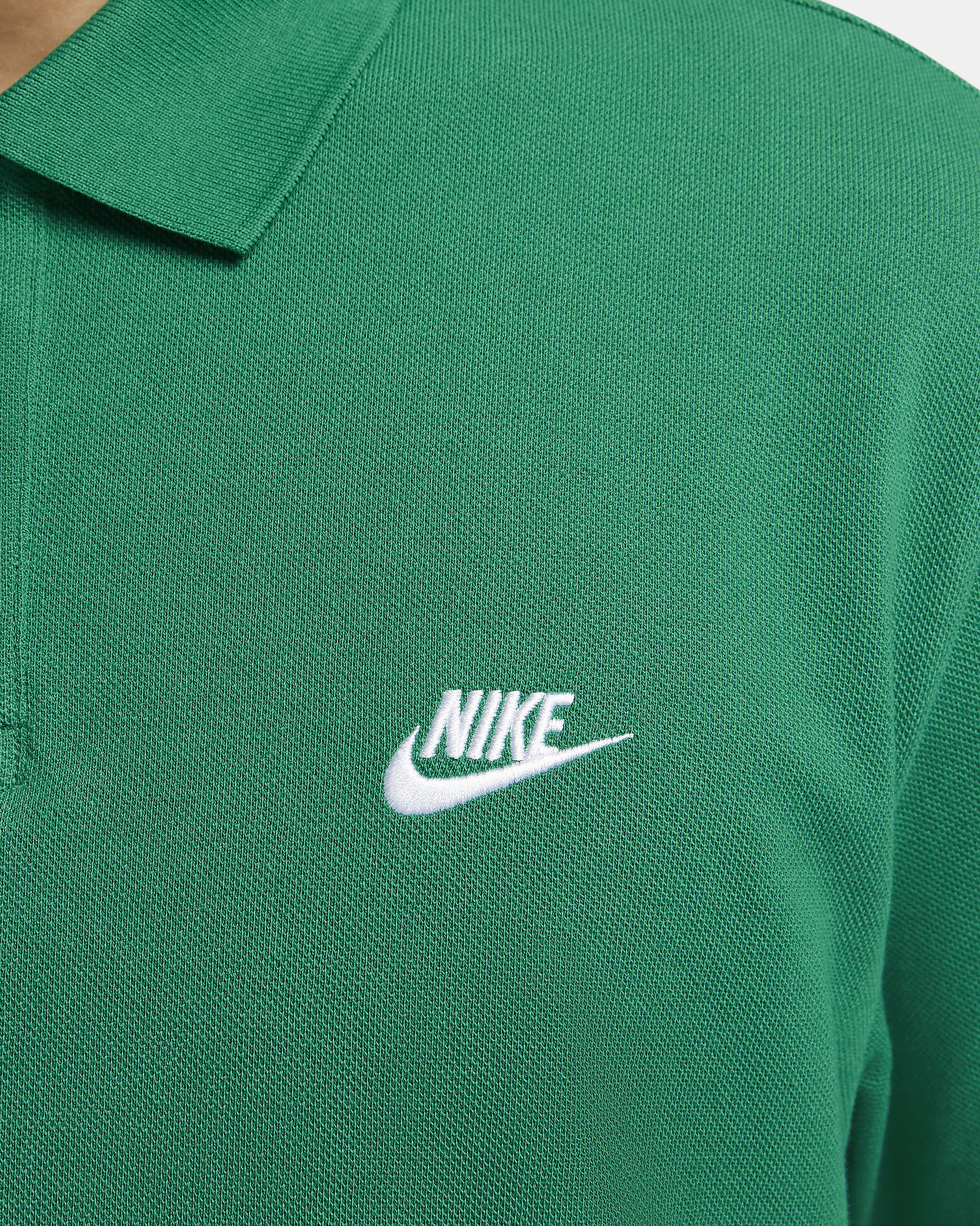 Nike Club Men's Short-Sleeve Polo - Malachite/White