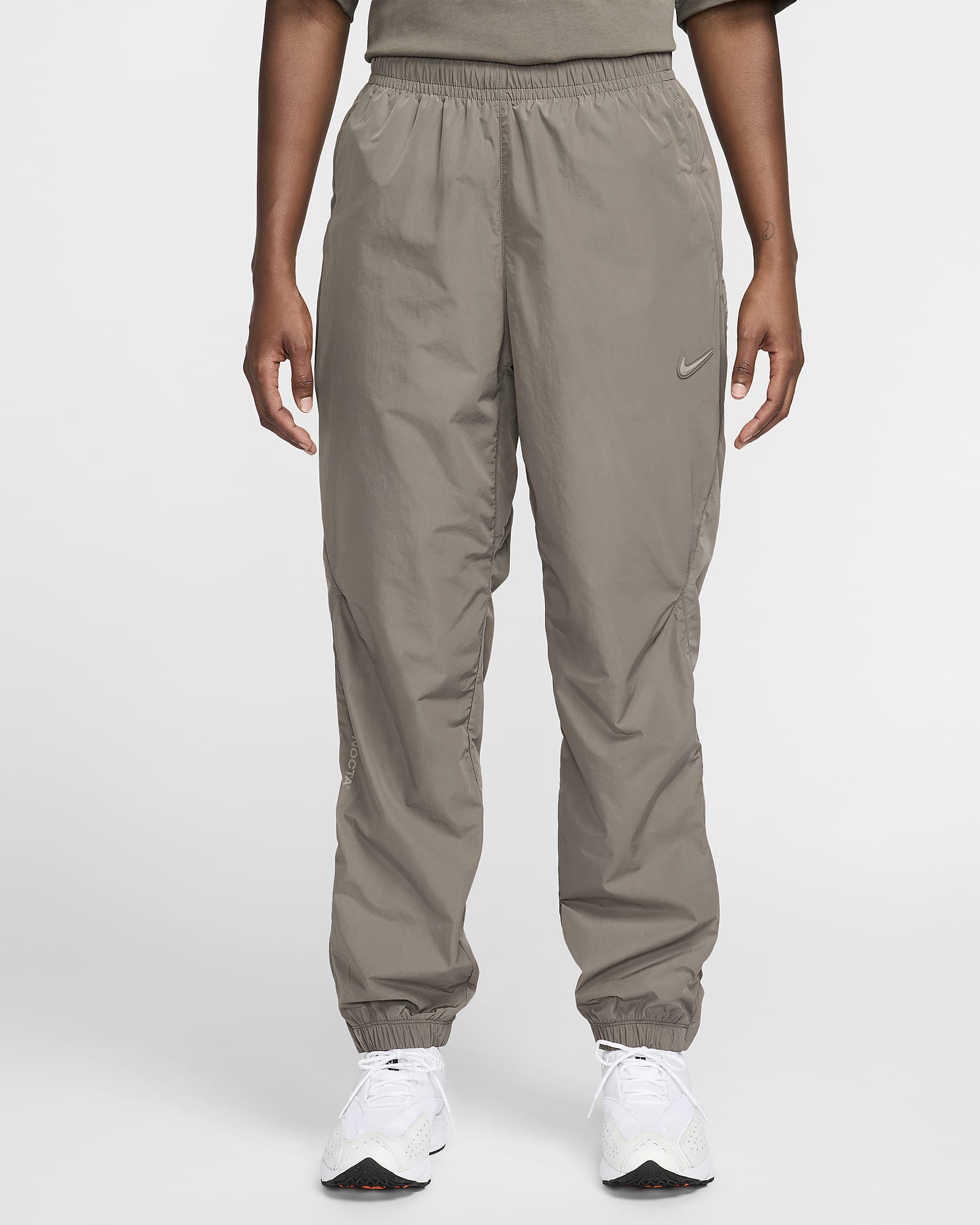 NOCTA Northstar Nylon Tracksuit Bottoms - Olive Grey/Moon Fossil/Moon Fossil