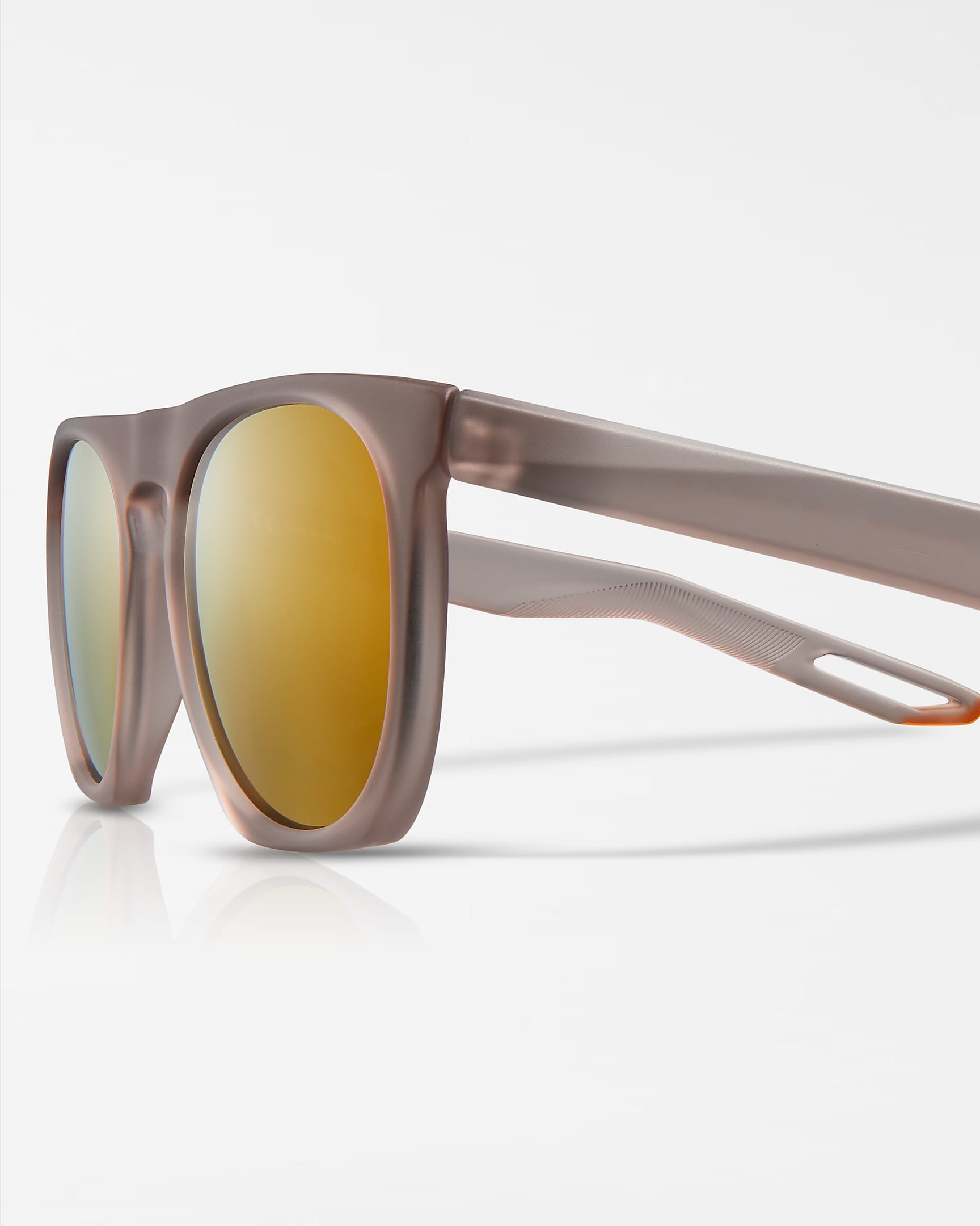 Lentes de sol Nike Flatspot XXII Mirrored - Ceniza amatista/Curry claro