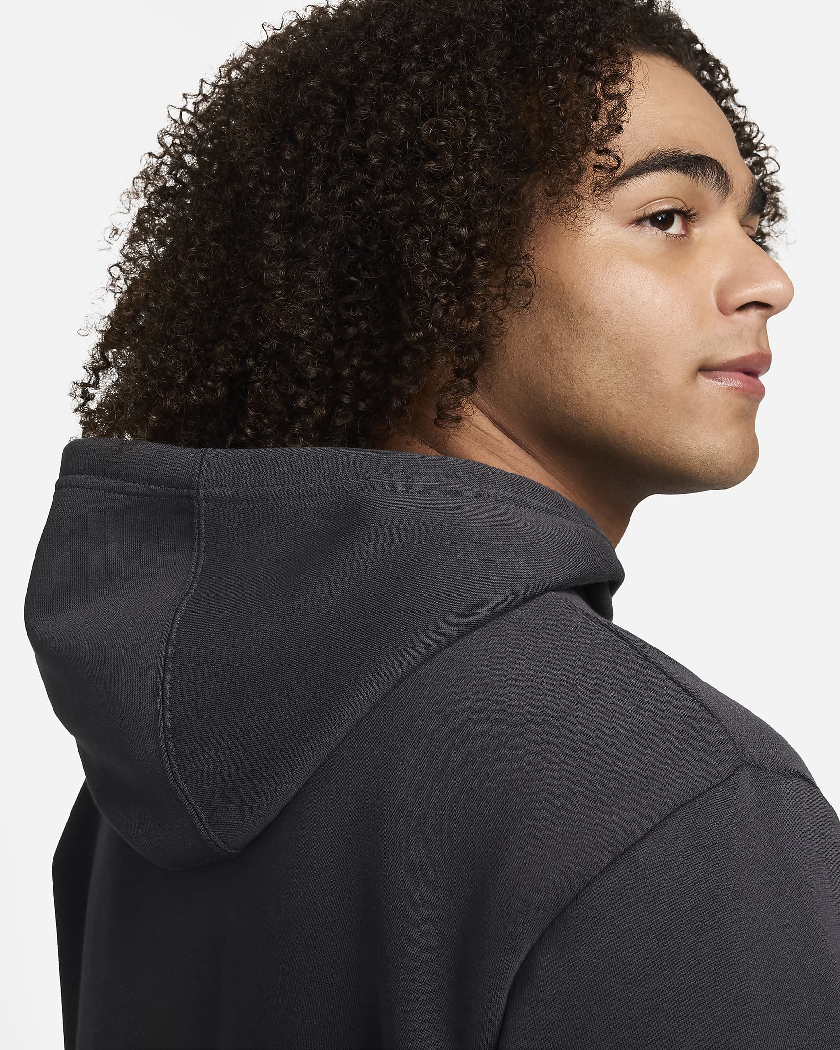 Nike Air Fleece-Hoodie für Herren - Dark Smoke Grey