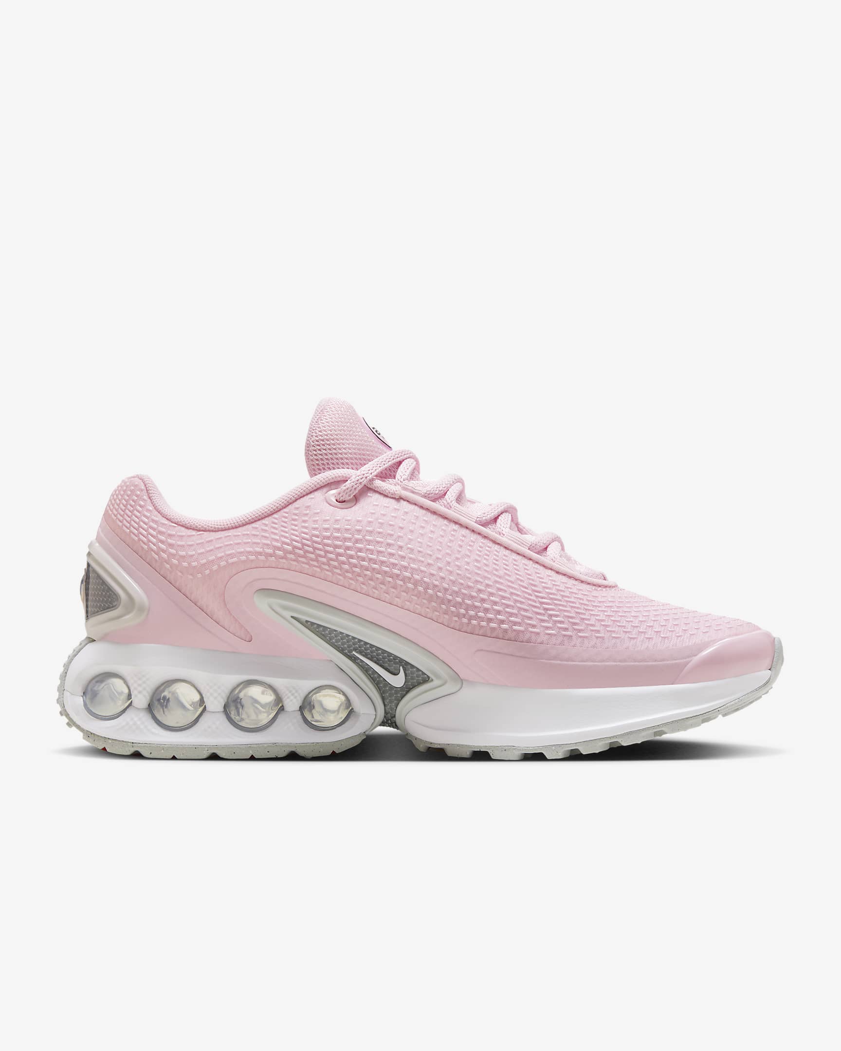 Buty damskie Nike Air Max Dn SE - Pink Foam/Metallic Silver/Biel/Biel