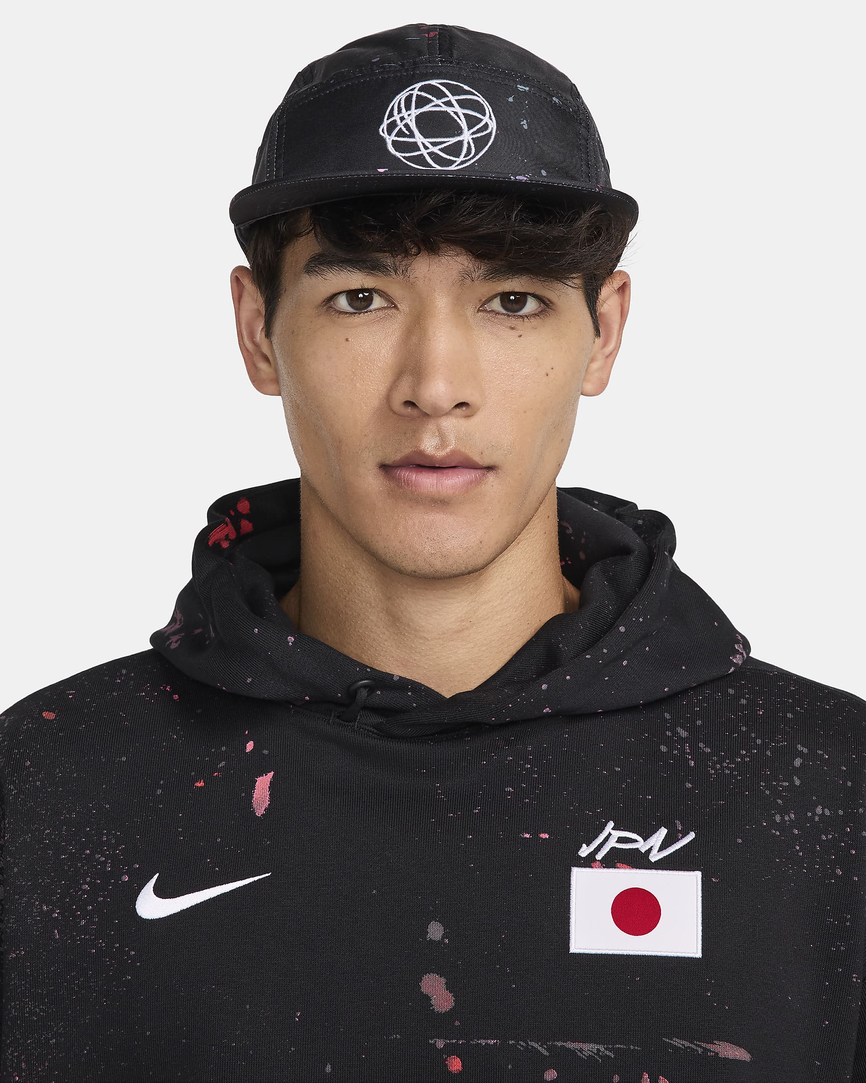 日本 フライ ナイキ Dri-FIT ブレイキング キャップ - ブラック/ホワイト