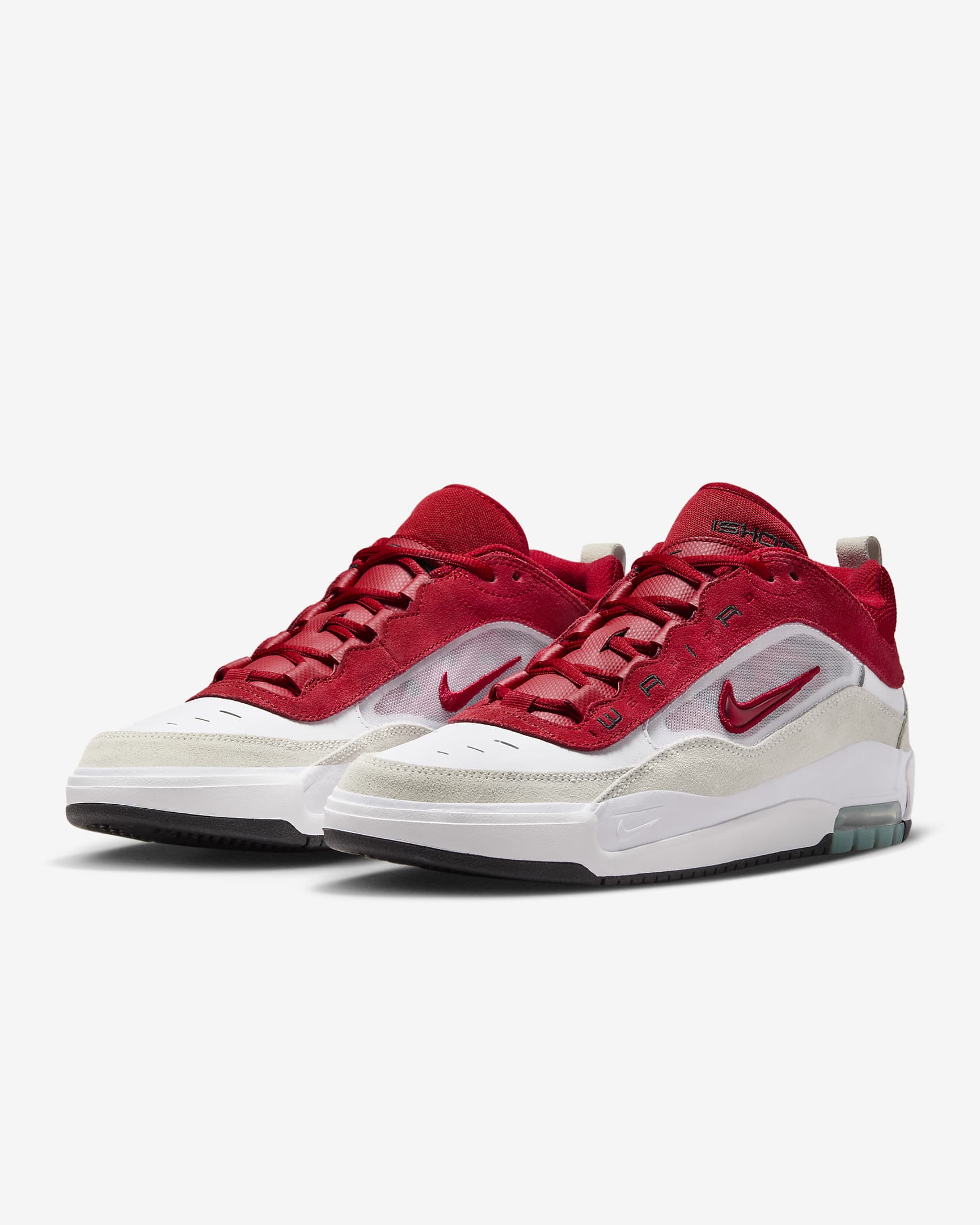 Nike Air Max Ishod Men's Shoes - White/Summit White/Varsity Red/Varsity Red