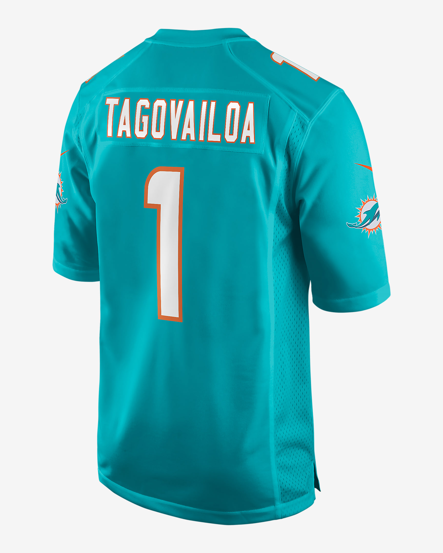 NFL Miami Dolphins (Tua Tagovailoa) Men's Game Jersey. Nike UK