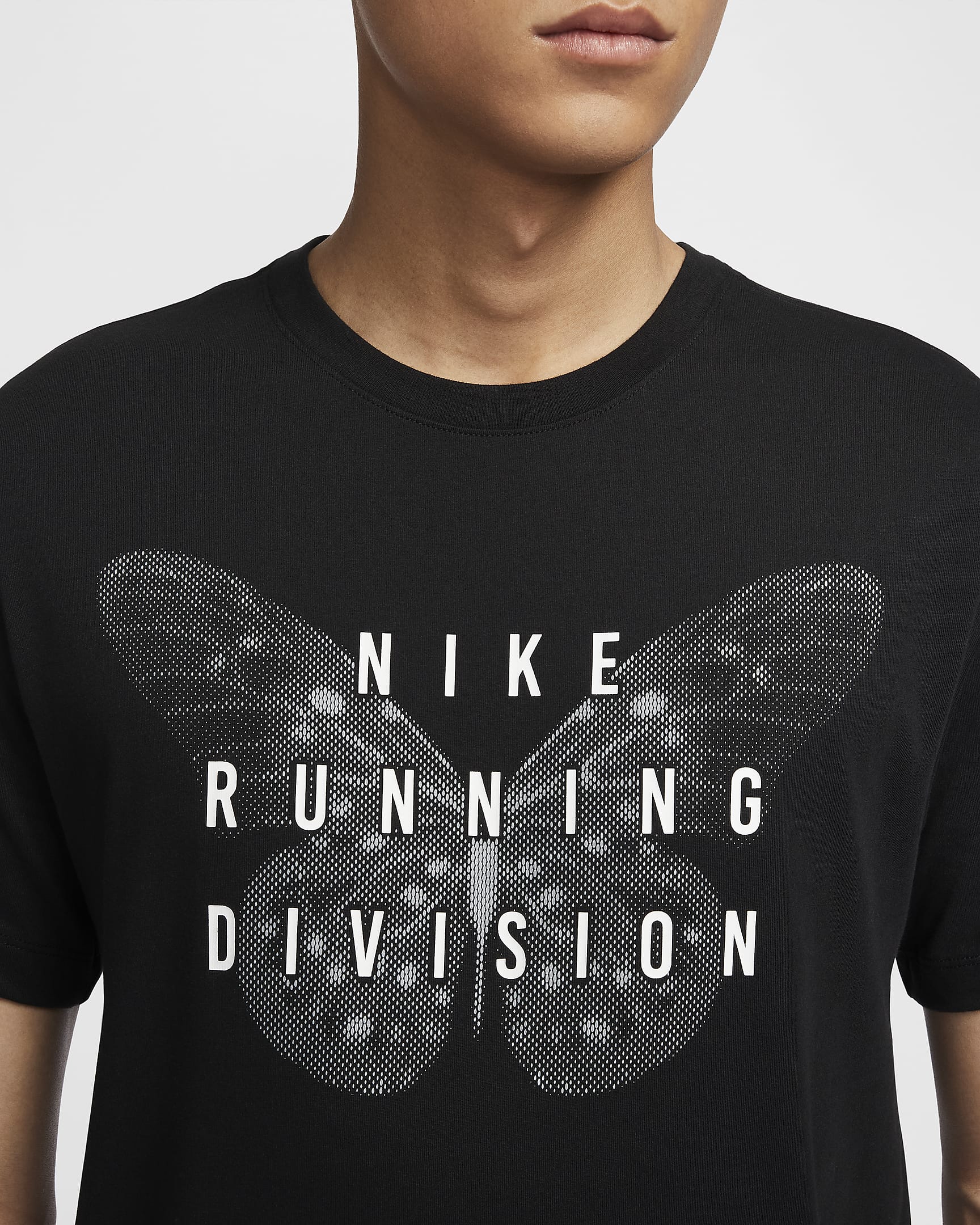 Nike Run Division Men's Dri-FIT T-Shirt - Black