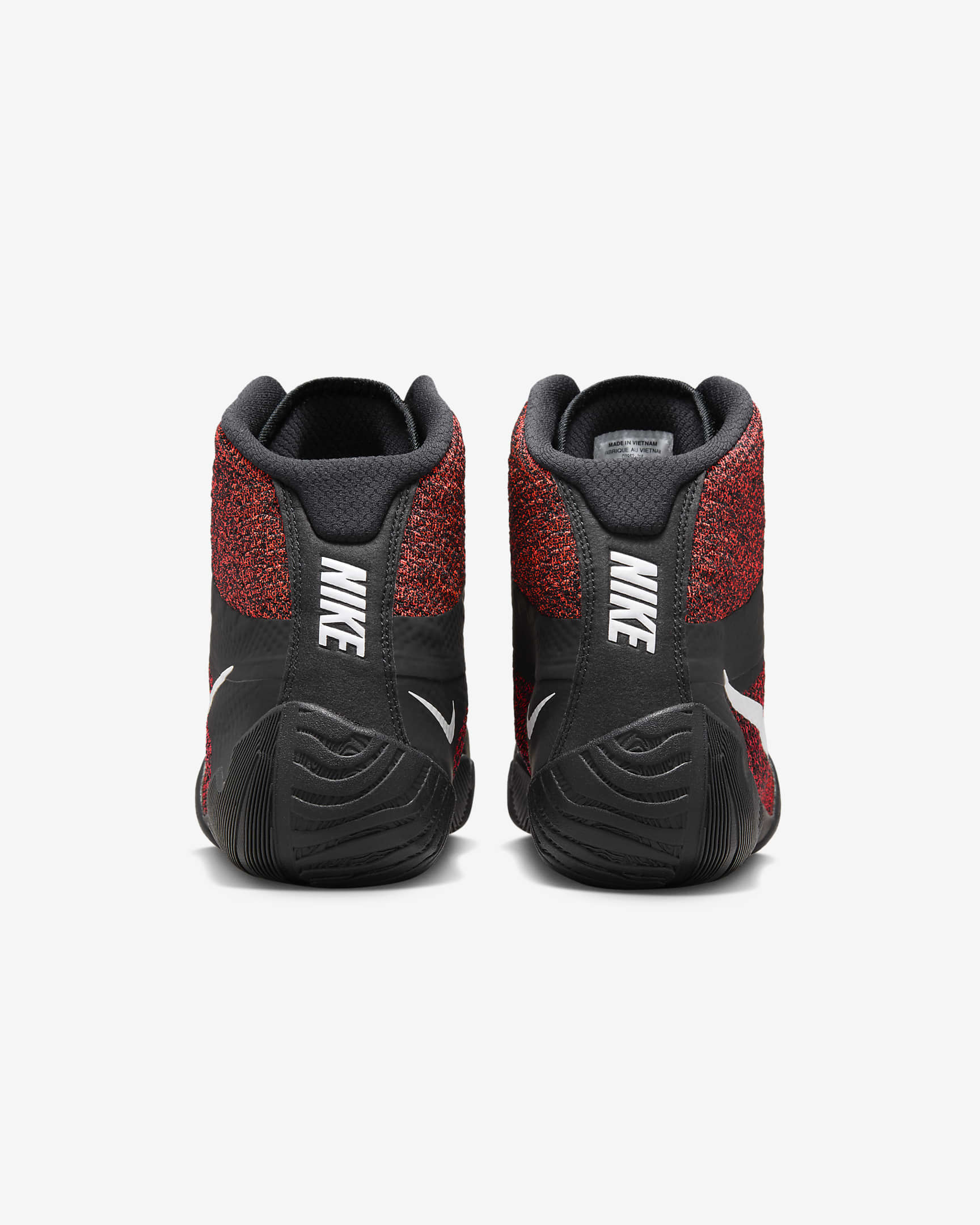 Tenis de lucha para hombre Nike Tawa - Negro/Rojo órbita/Carmesí brillante/Blanco