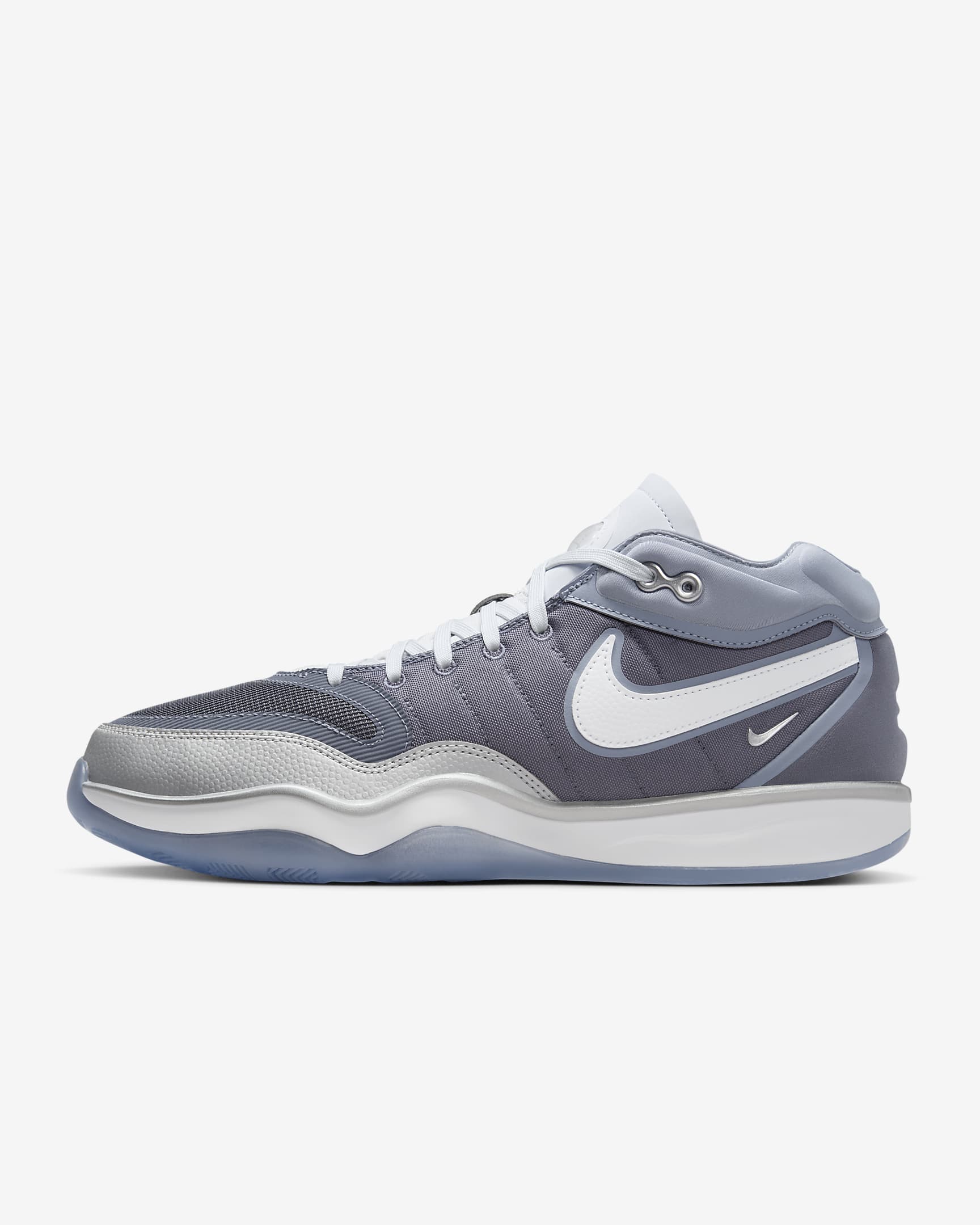 Nike G.T. Hustle 2 Basketball Shoes - Light Carbon/Football Grey/White