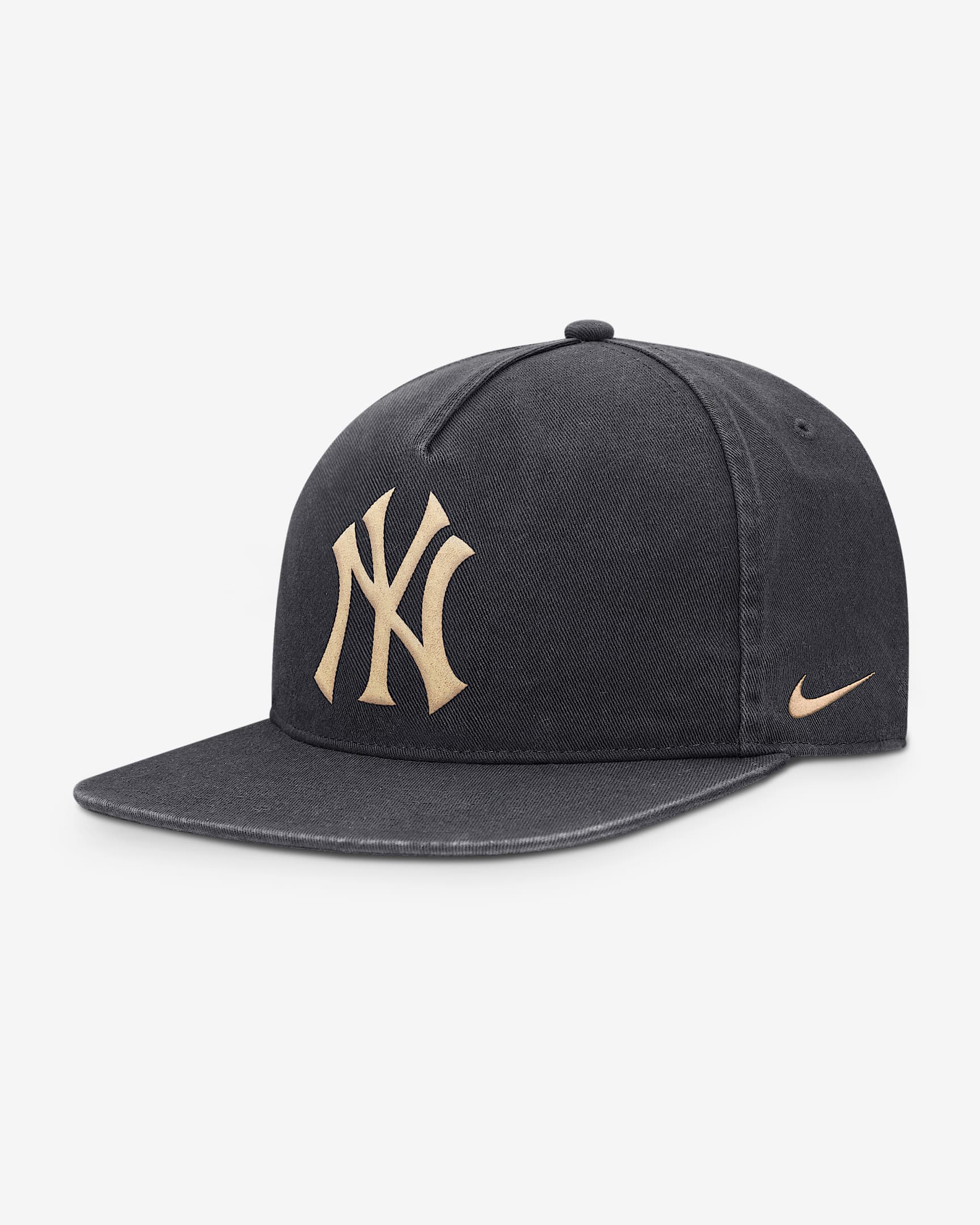 New York Yankees Pro Men's Nike MLB Adjustable Hat - Anthracite