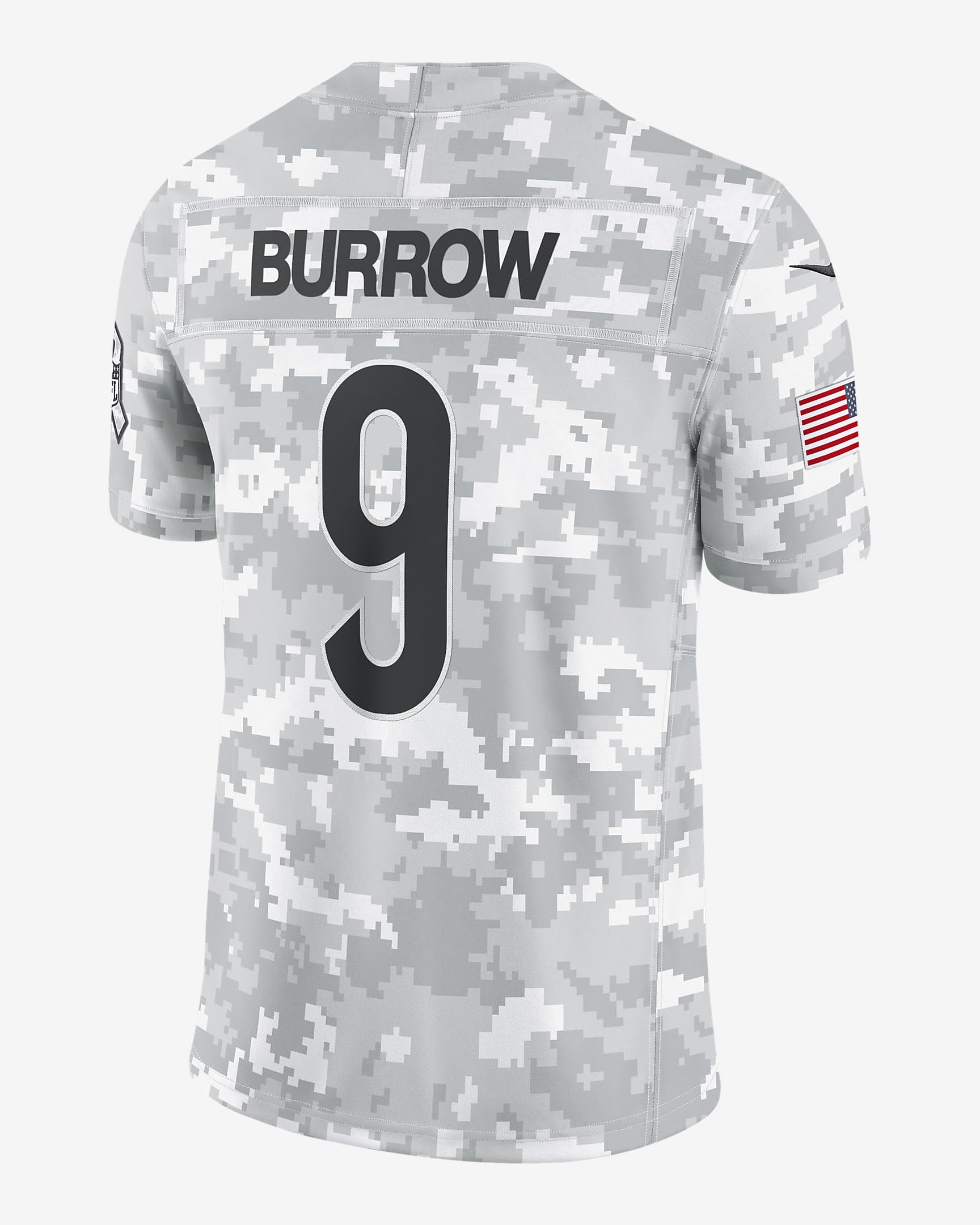Joe Burrow Cincinnati Bengals Salute to Service Men's Nike DriFIT NFL