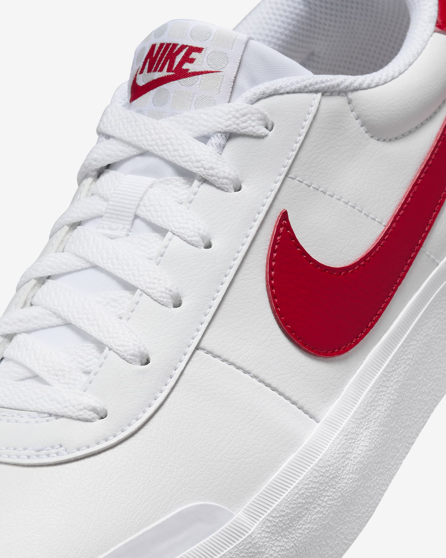 Nike Court Shot Men's Shoes - White/Photon Dust/Wolf Grey/University Red